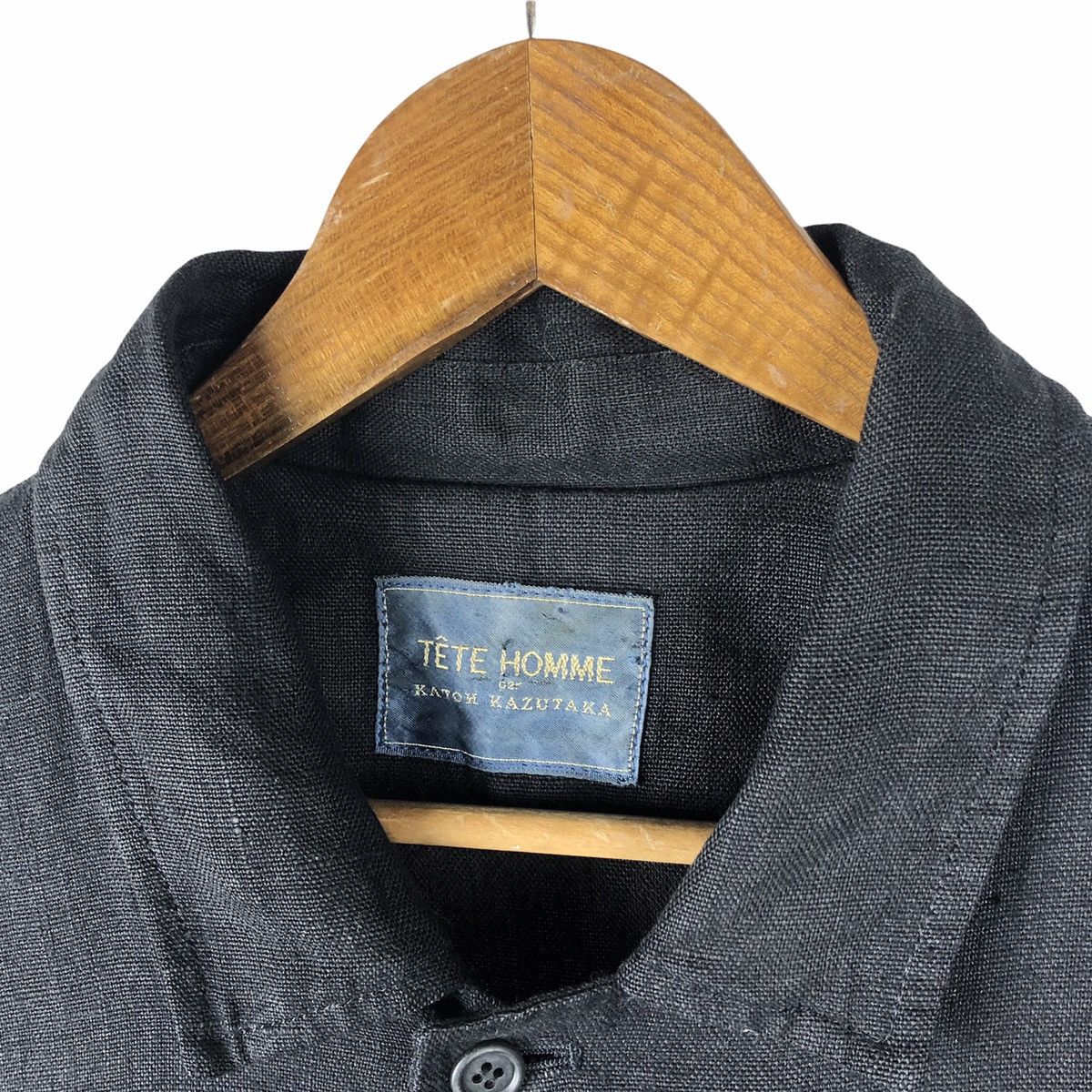 Tete Homme Vintage Tete Homme Linen Jacket Size US L / EU 52-54 / 3 - 5 Thumbnail