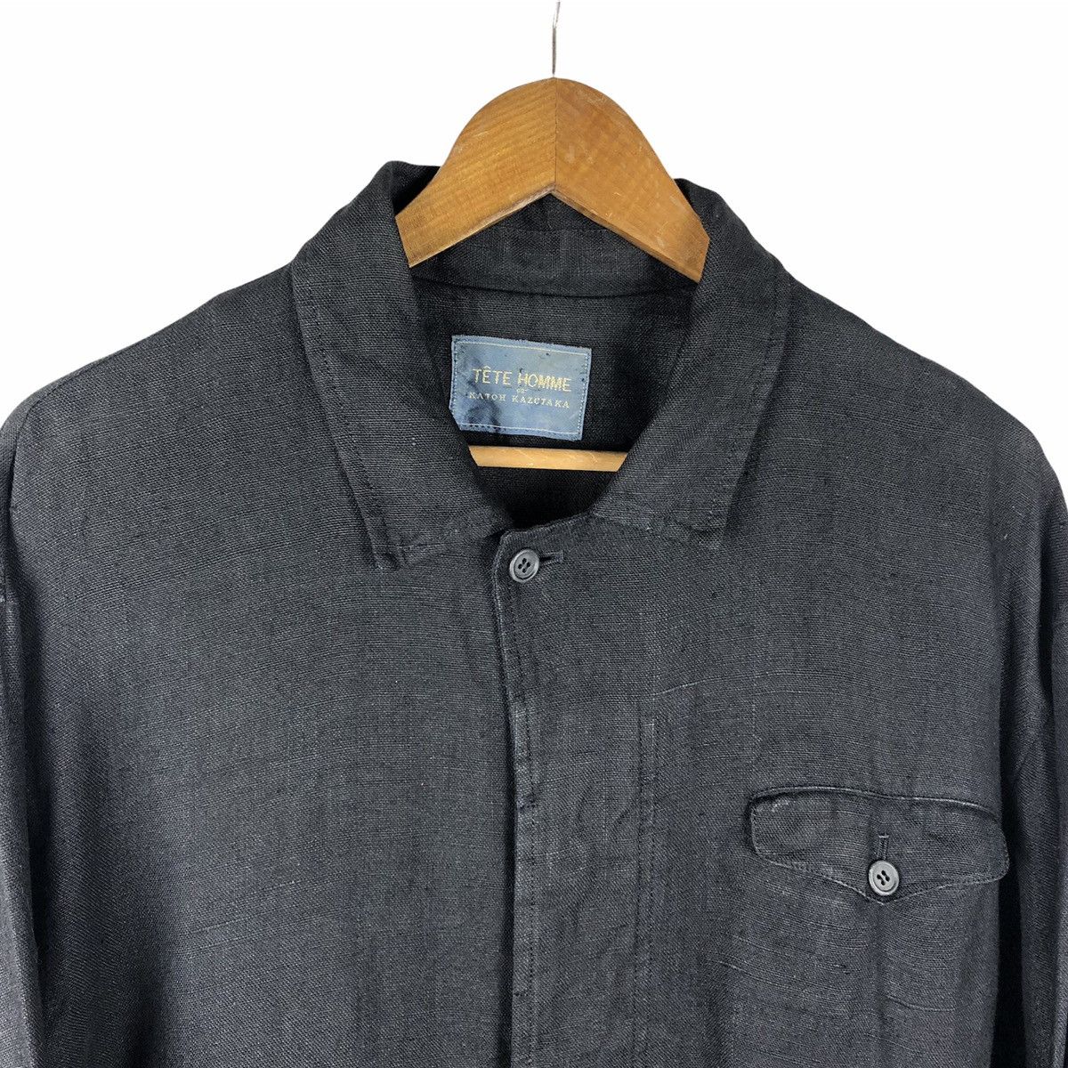 Tete Homme Vintage Tete Homme Linen Jacket Size US L / EU 52-54 / 3 - 4 Thumbnail