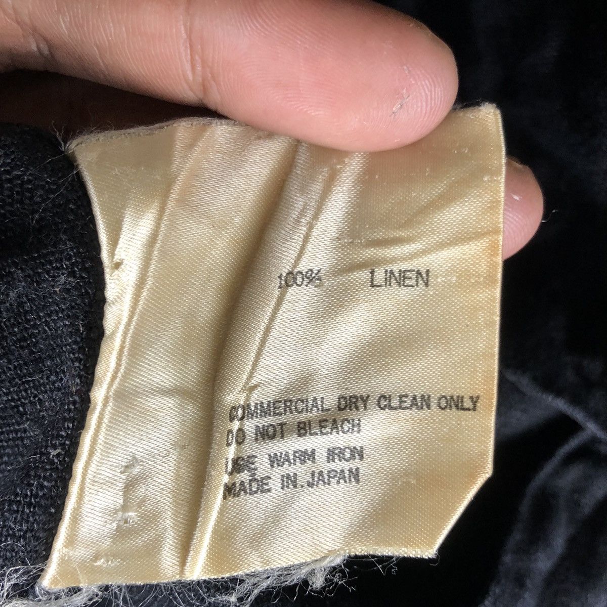 Tete Homme Vintage Tete Homme Linen Jacket Size US L / EU 52-54 / 3 - 13 Thumbnail