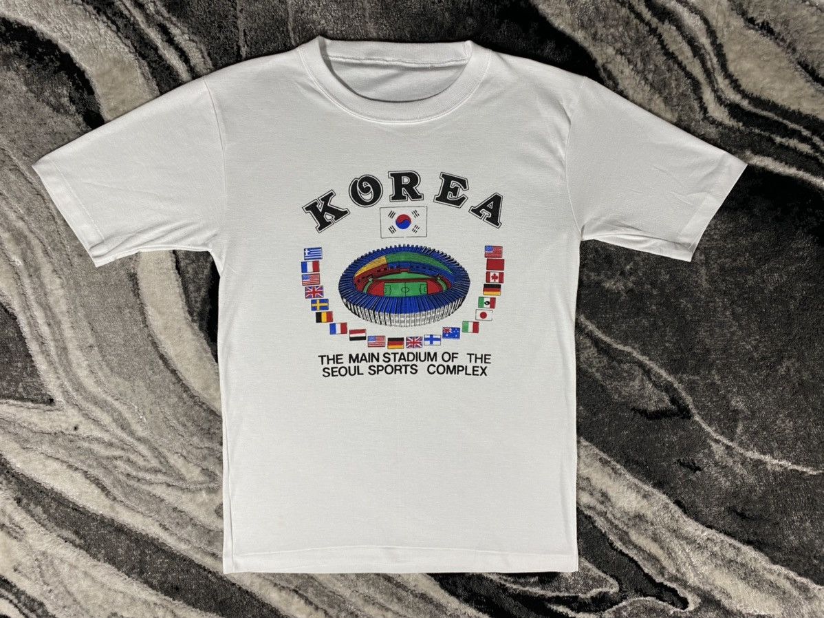 Vintage Vintage 1988 Seoul Korea Olympics Stadium T Shirt Grailed