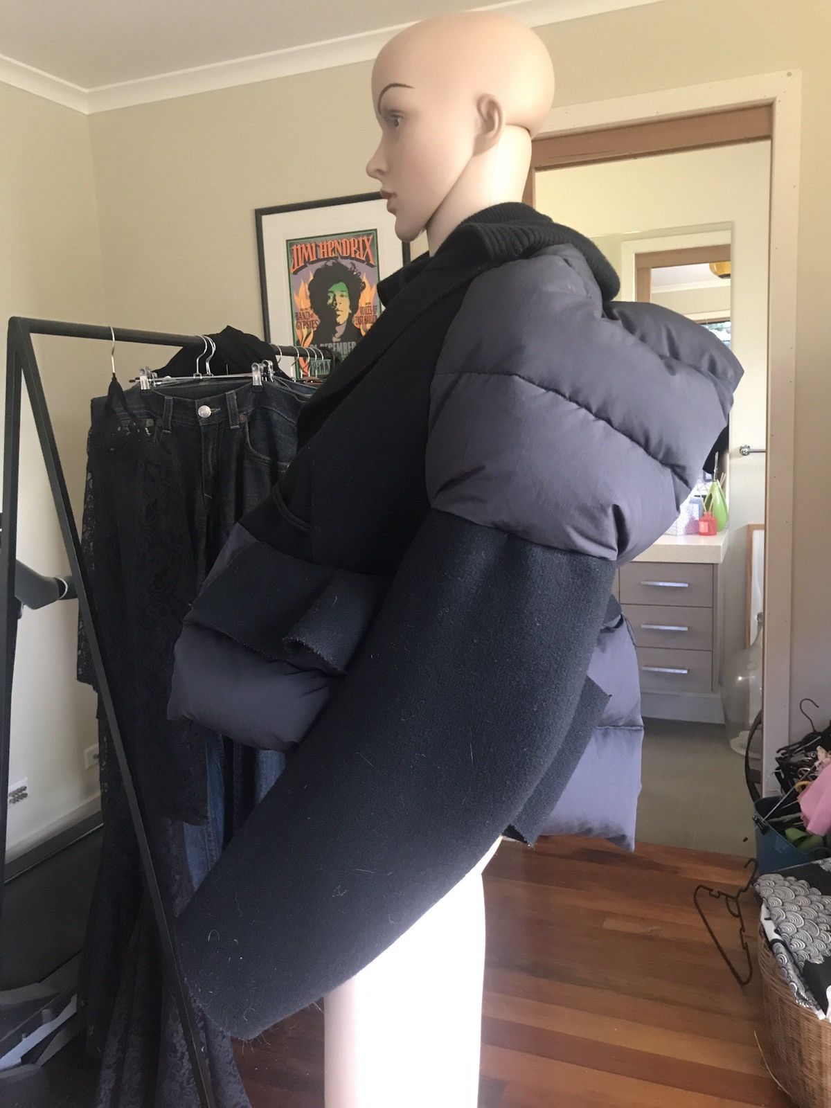 Undercover Undercover 1 off fw17 Hybrid Down Jacket Size US M / EU 48-50 / 2 - 6 Thumbnail