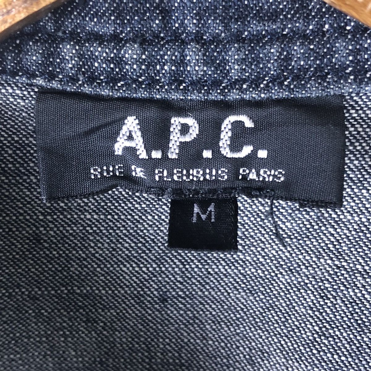 A.P.C. Vintage APC Zipper Denim Jacket Size US M / EU 48-50 / 2 - 10 Thumbnail
