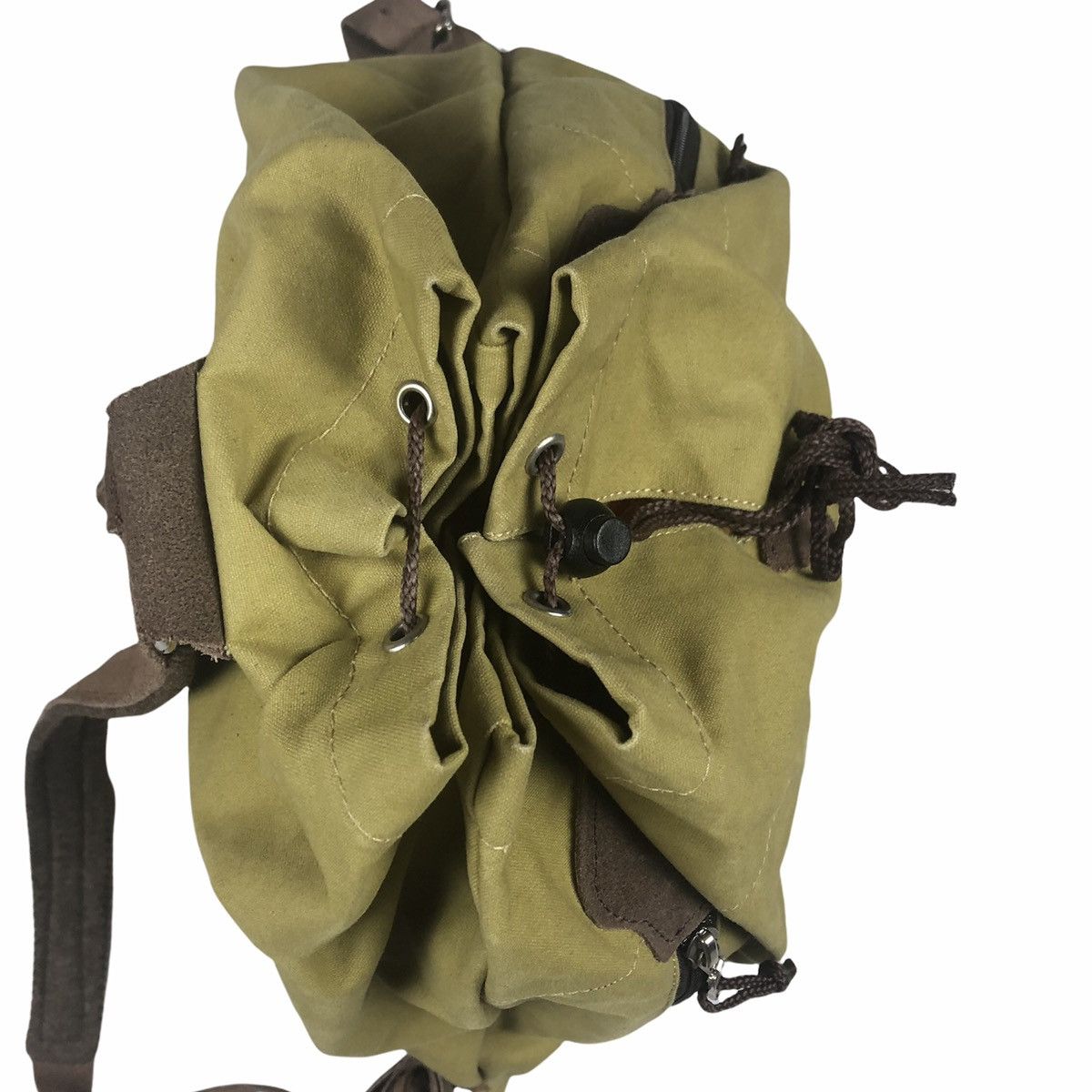 Napapijri Vintage Napapijri Classic Canvas Drawstring Bag Size ONE SIZE - 8 Thumbnail