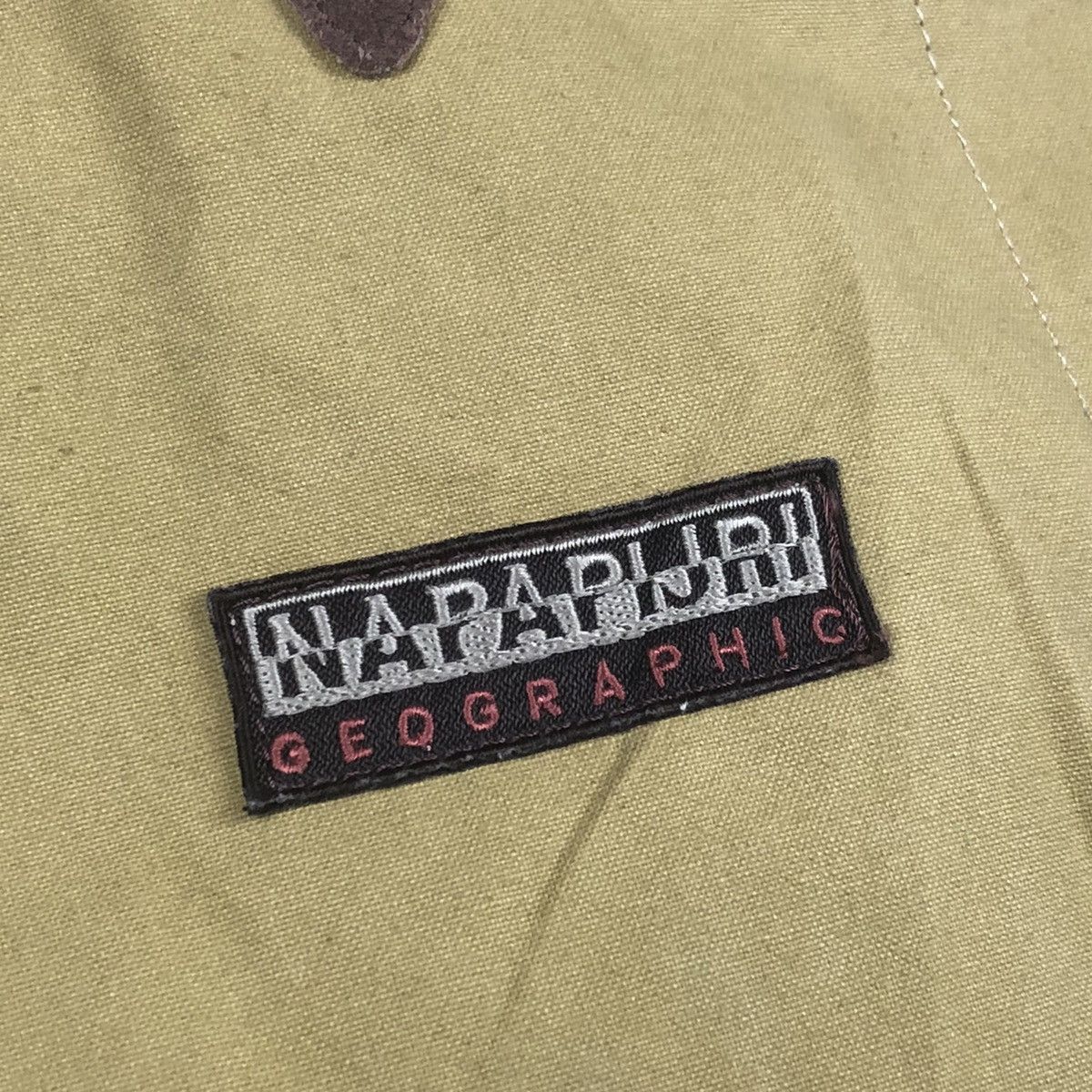 Napapijri Vintage Napapijri Classic Canvas Drawstring Bag Size ONE SIZE - 14 Thumbnail