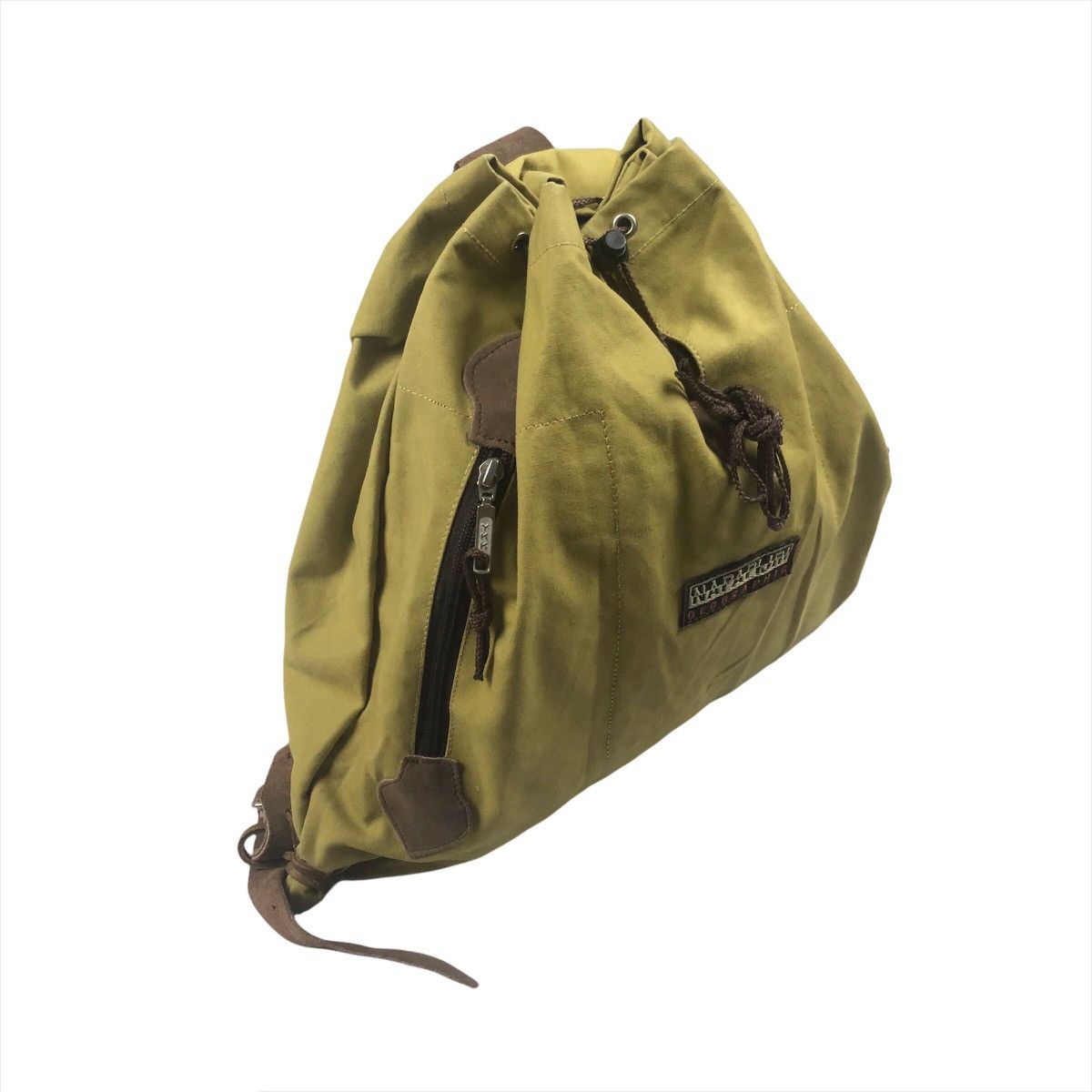 Napapijri Vintage Napapijri Classic Canvas Drawstring Bag Size ONE SIZE - 6 Thumbnail
