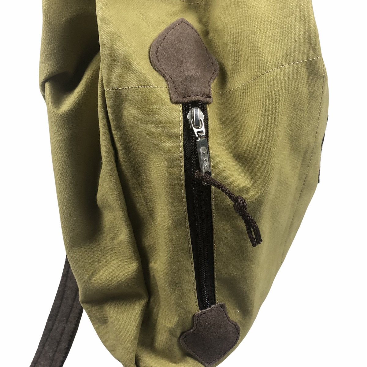 Napapijri Vintage Napapijri Classic Canvas Drawstring Bag Size ONE SIZE - 9 Thumbnail
