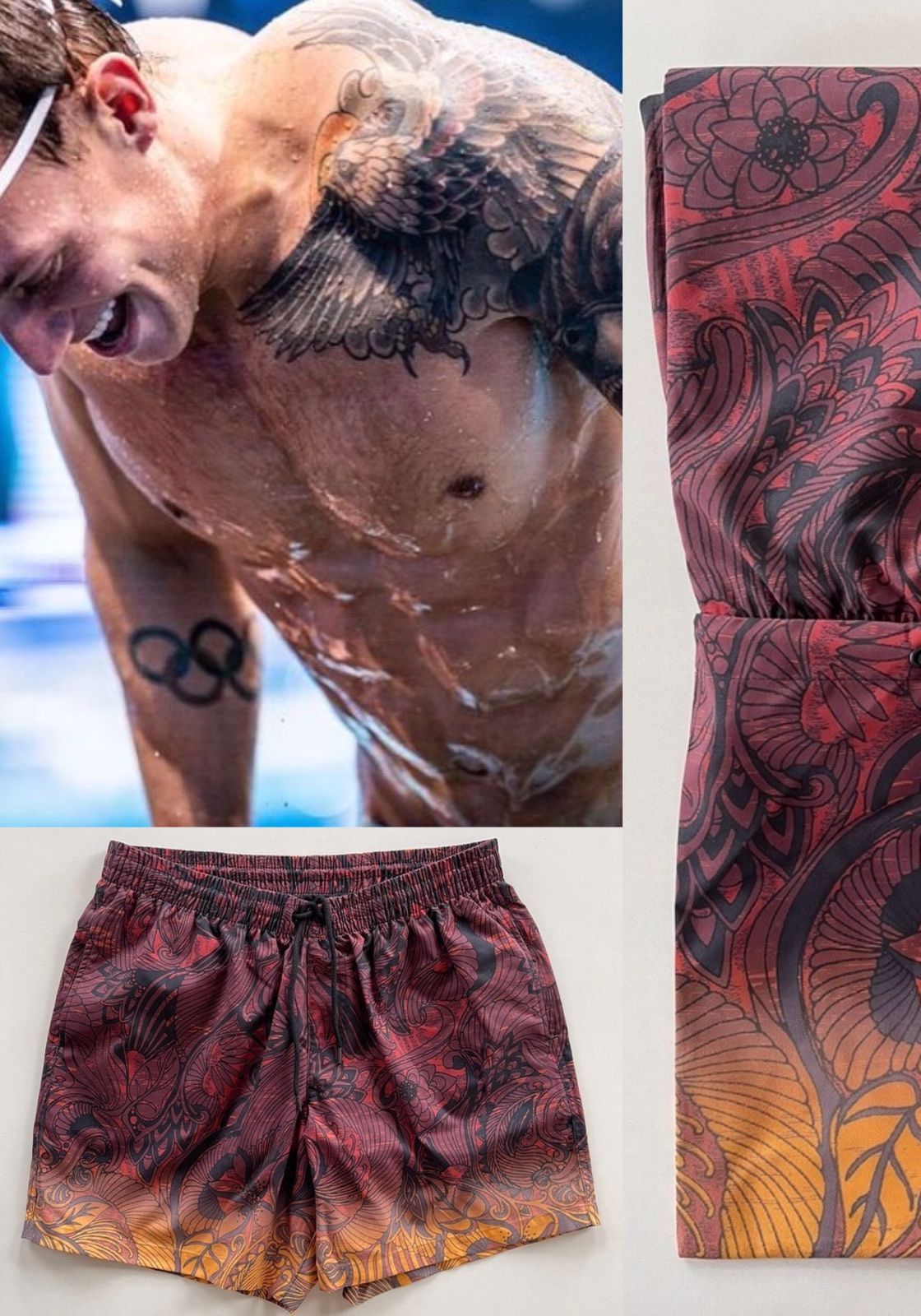 Dries Van Noten Dries Van Noten Multicolor Phibbs Floral Print Swim Shorts Size US 34 / EU 50 - 1 Thumbnail