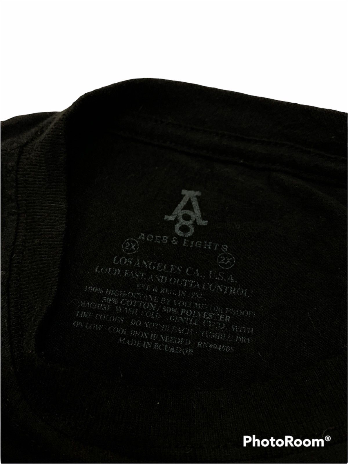 If Six Was Nine ACES & EIGHTS SKULLS SHIRT Size US XL / EU 56 / 4 - 5 Thumbnail