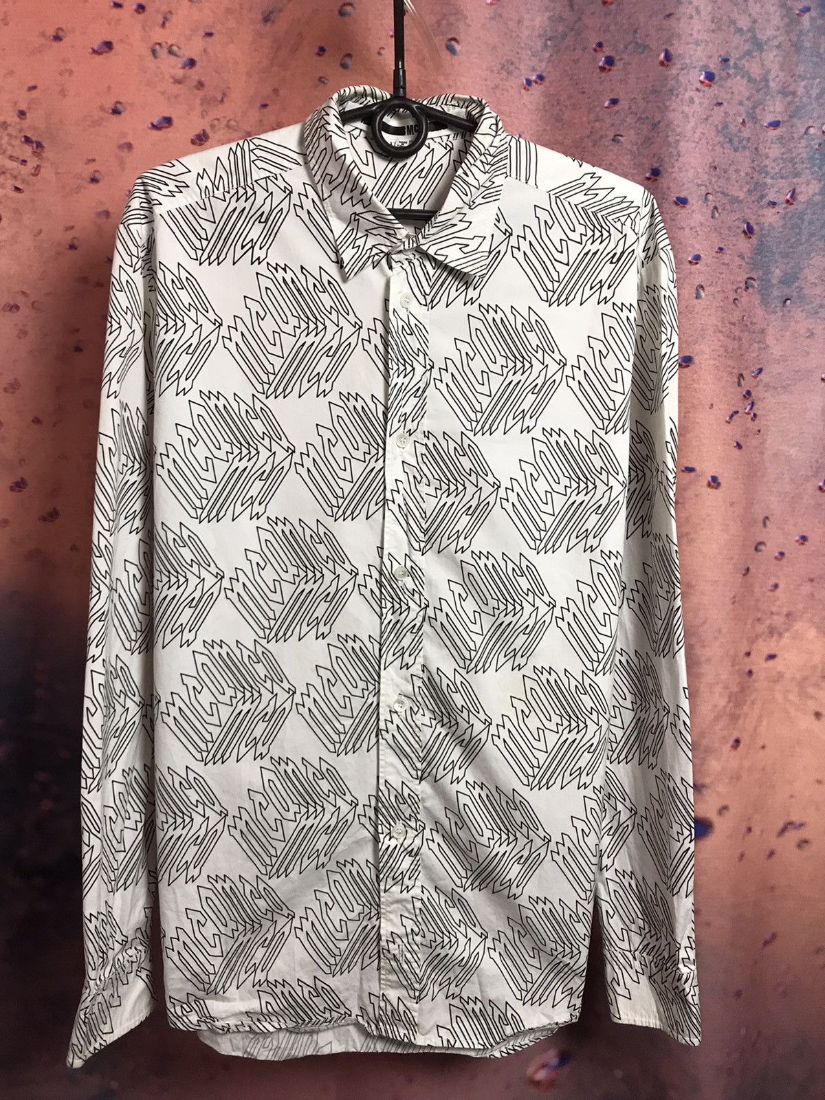 Alexander McQueen Alexander McQueen luxury monogram shirt Size US M / EU 48-50 / 2 - 2 Thumbnail