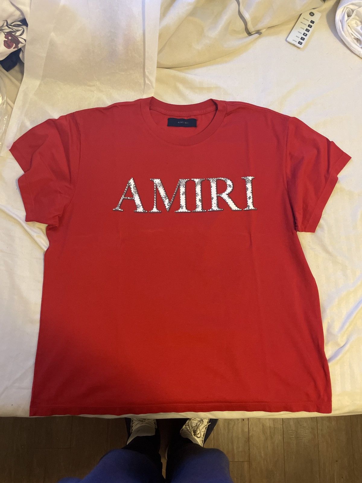 Amiri Amiri Bandana Core Tee Size US L / EU 52-54 / 3 - 1 Thumbnail
