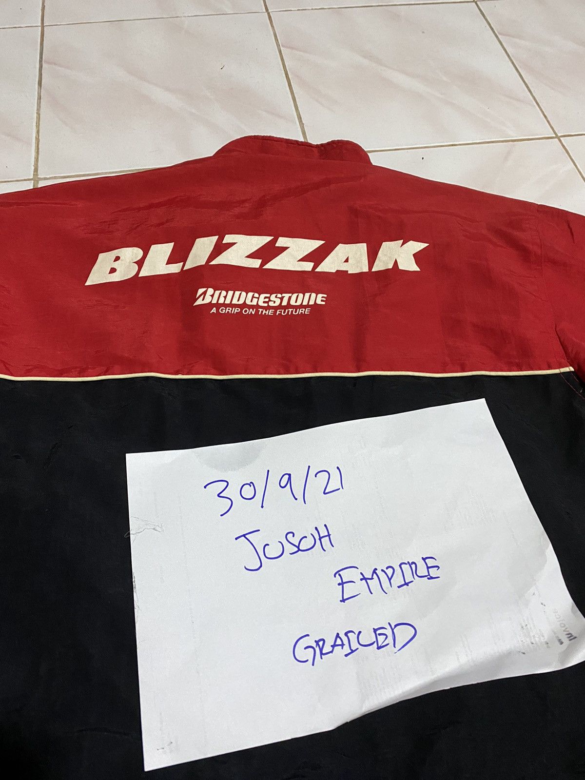 Japanese Brand 🔥DHL SHIPPING🔥 BLIZZAK BRIDGESTONE WORKER JACKET Size US L / EU 52-54 / 3 - 9 Thumbnail
