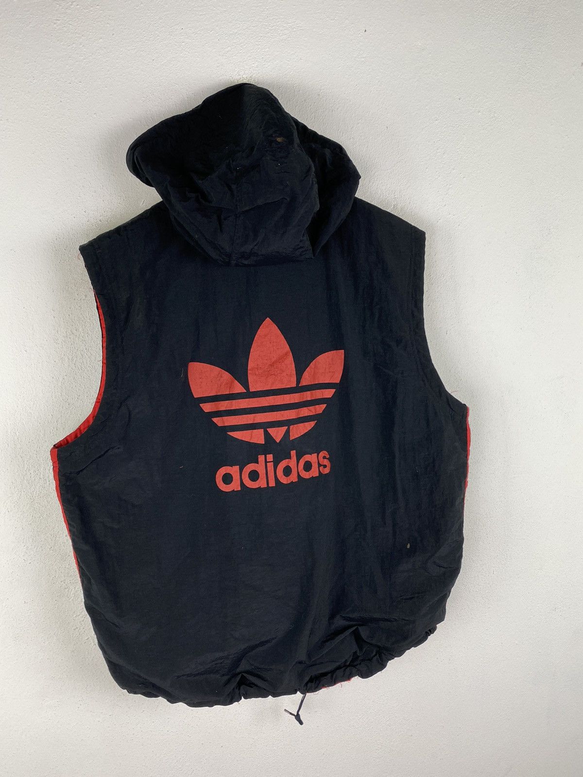 Adidas 🔥DHL SHIPPING🔥ADIDAS TREFOIL BIG LOGOS VEST STREET FASHION Size US L / EU 52-54 / 3 - 3 Thumbnail