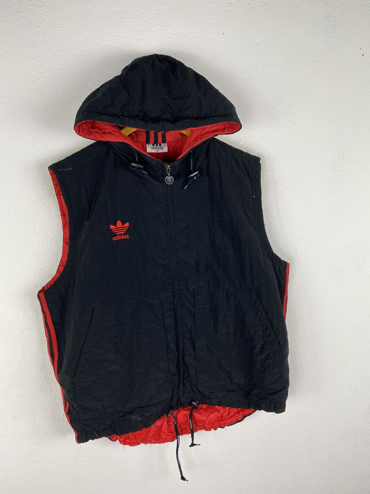 Adidas 🔥DHL SHIPPING🔥ADIDAS TREFOIL BIG LOGOS VEST STREET FASHION Size US L / EU 52-54 / 3 - 5 Thumbnail