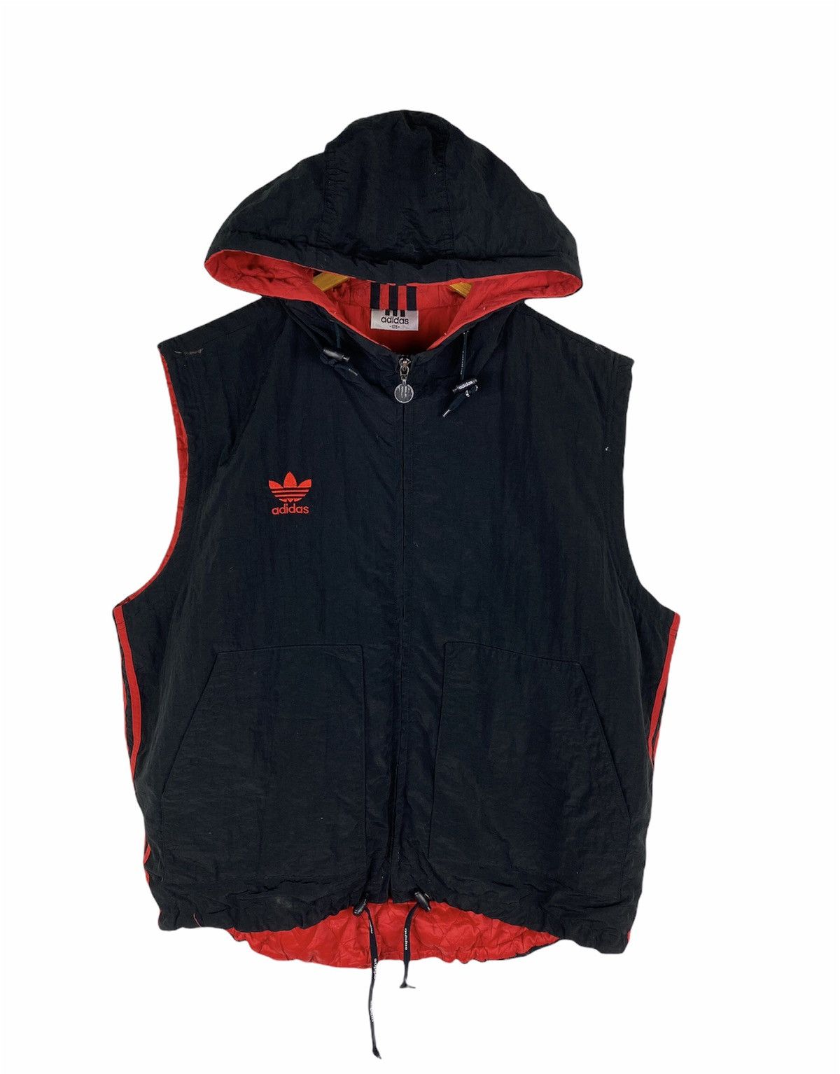 Adidas 🔥DHL SHIPPING🔥ADIDAS TREFOIL BIG LOGOS VEST STREET FASHION Size US L / EU 52-54 / 3 - 2 Thumbnail