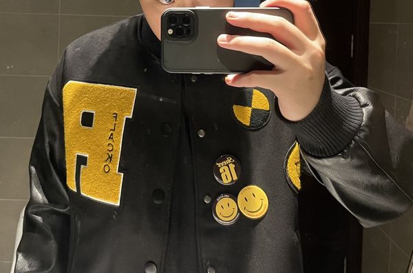 Jacketsthreads A$AP Rocky LV Letterman Varsity Jacket