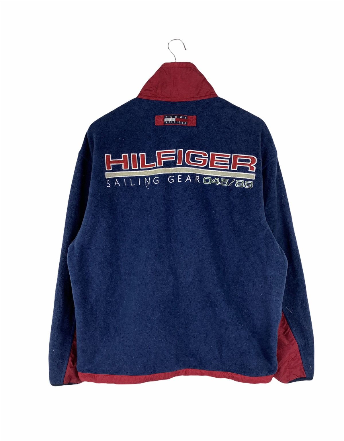 Tommy Hilfiger × Vintage VINTAGE TOMMY HILFIGER SAILING GEAR FLEECE JACKET Size US M / EU 48-50 / 2 - 1 Thumbnail