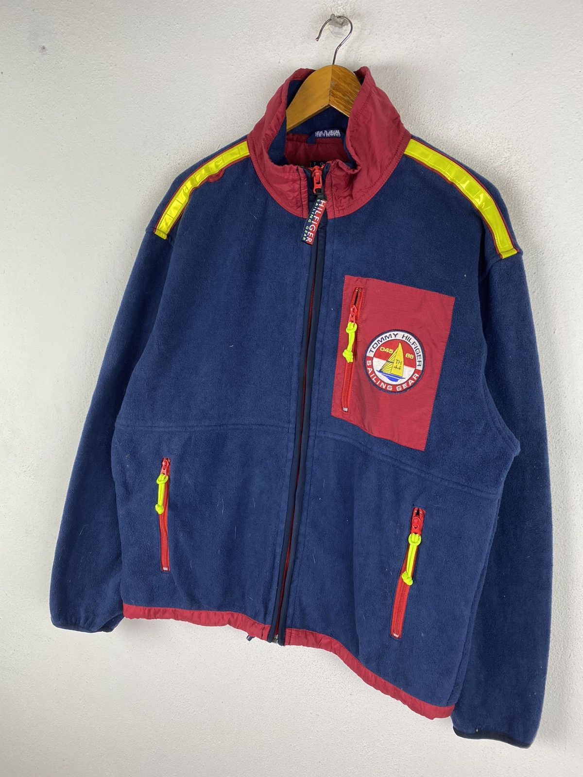 Tommy Hilfiger × Vintage VINTAGE TOMMY HILFIGER SAILING GEAR FLEECE JACKET Size US M / EU 48-50 / 2 - 7 Thumbnail