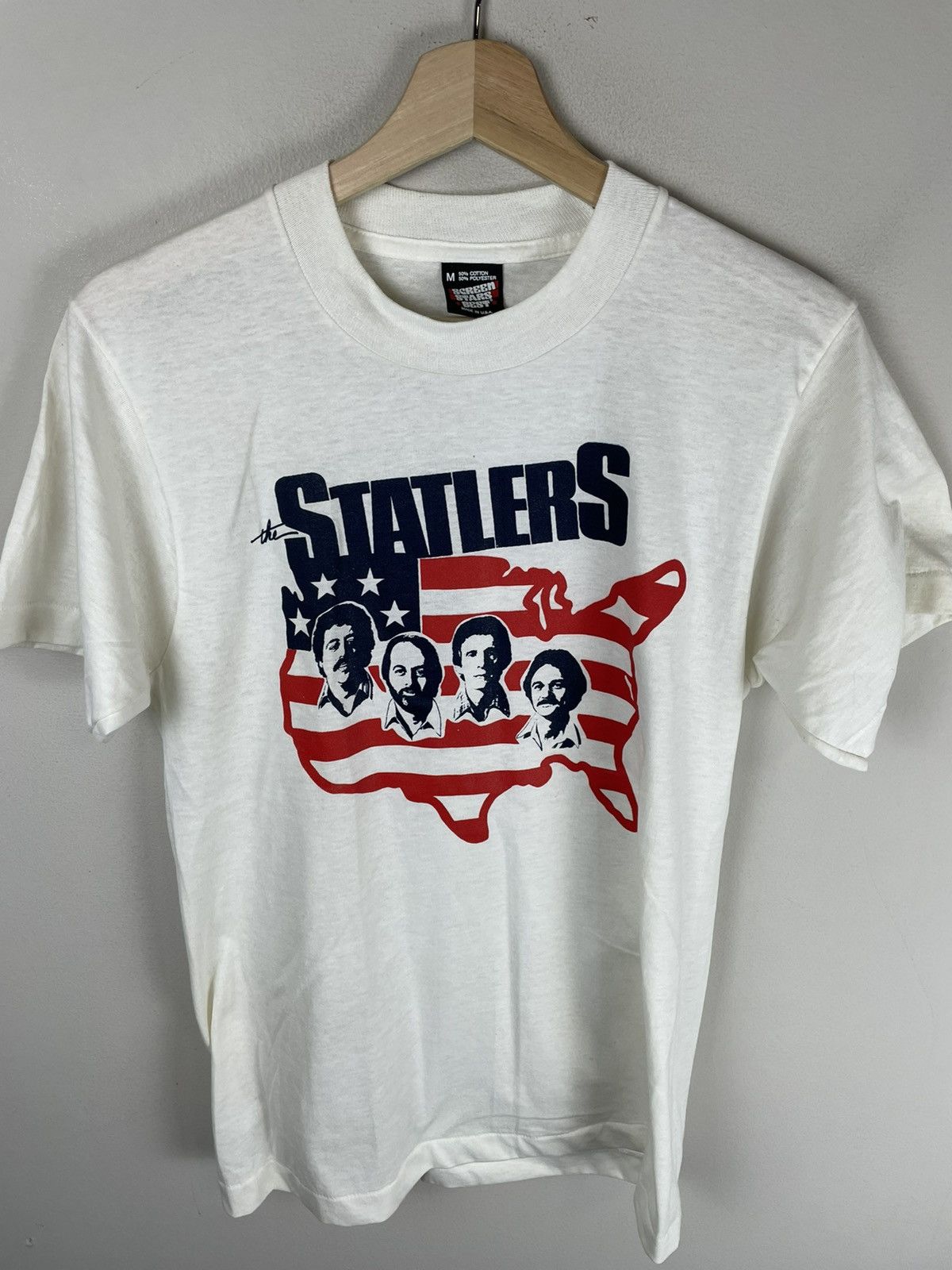 Vintage Vintage Statlers Band TShirt Grailed