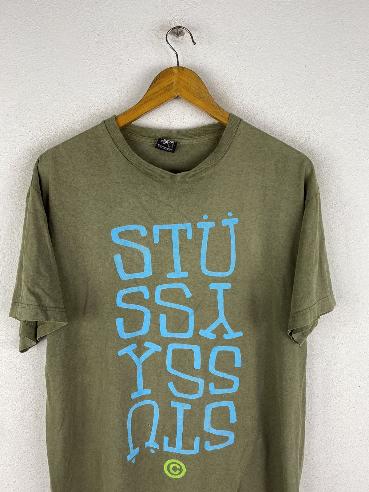 Stussy 🔥DHL SHIPPING🔥STUSSY SHIRTS BIG LOGOS STREET FASHION STYLE Size US L / EU 52-54 / 3 - 5 Thumbnail