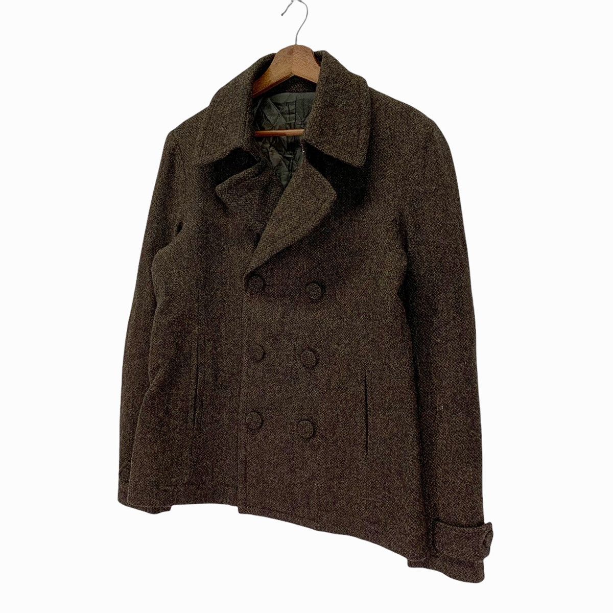 Japanese Brand × STUDIOUS × Vintage Vintage Studios Wool Coat From Japan Size US M / EU 48-50 / 2 - 2 Thumbnail