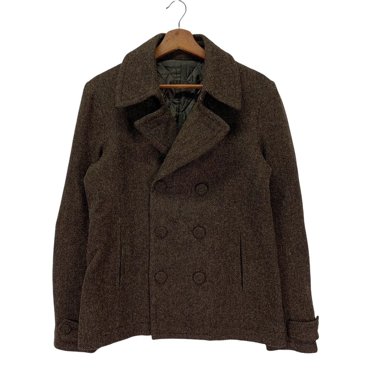 Japanese Brand × STUDIOUS × Vintage Vintage Studios Wool Coat From Japan Size US M / EU 48-50 / 2 - 1 Thumbnail