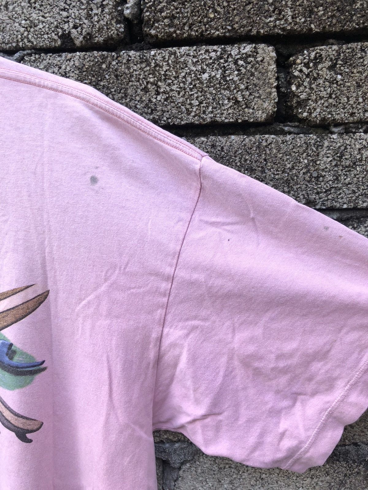 O'Neill × Vintage Vintage 90s O’NEILL,Santa Cruz CALIFORNIA Surfing T-shirt Size US L / EU 52-54 / 3 - 6 Thumbnail