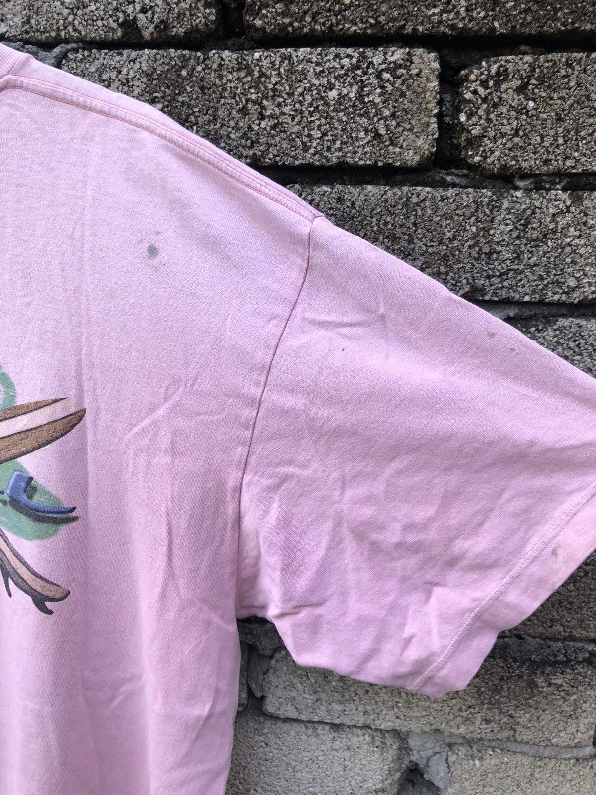 O'Neill × Vintage Vintage 90s O’NEILL,Santa Cruz CALIFORNIA Surfing T-shirt Size US L / EU 52-54 / 3 - 13 Thumbnail