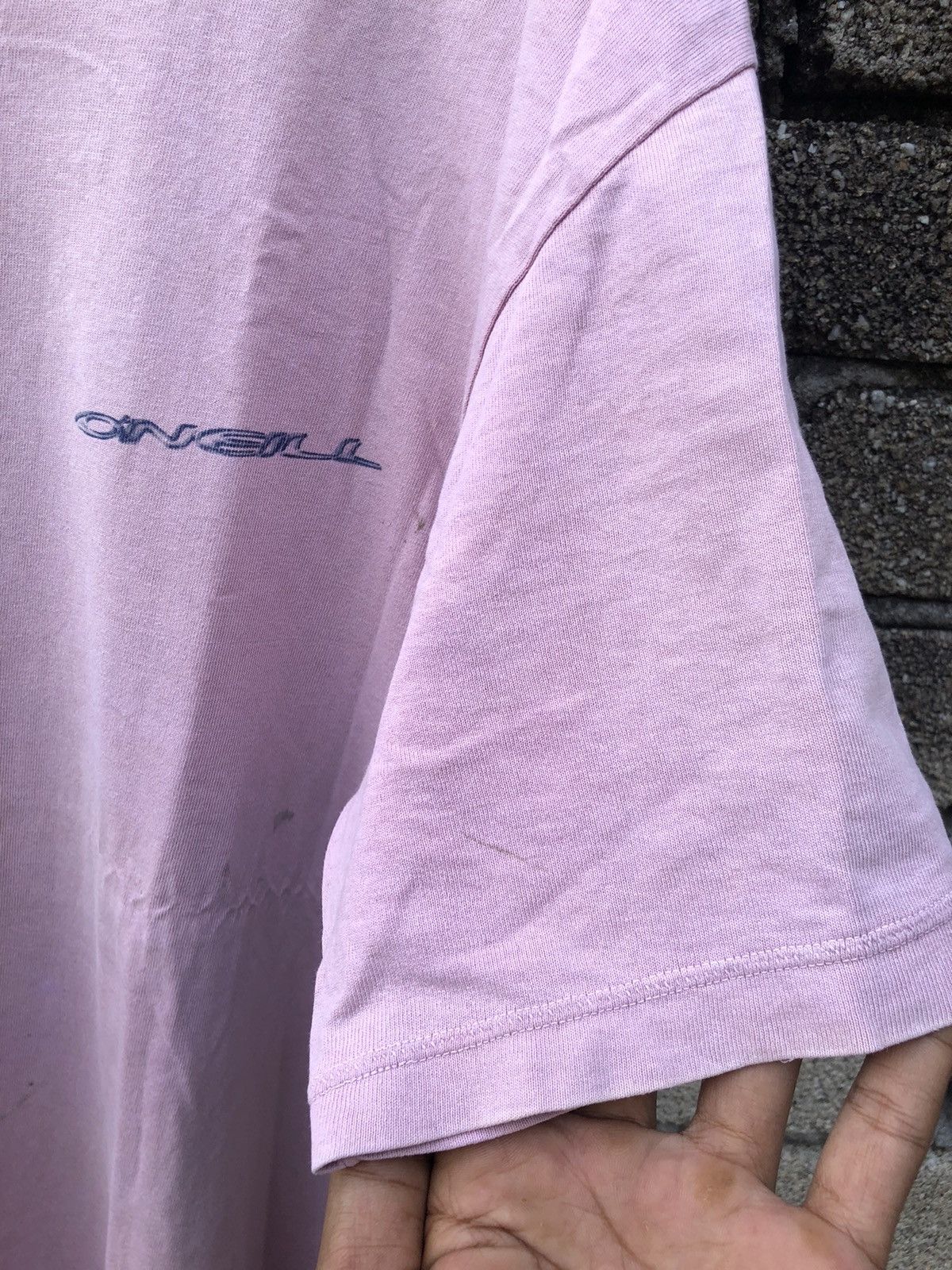 O'Neill × Vintage Vintage 90s O’NEILL,Santa Cruz CALIFORNIA Surfing T-shirt Size US L / EU 52-54 / 3 - 12 Thumbnail