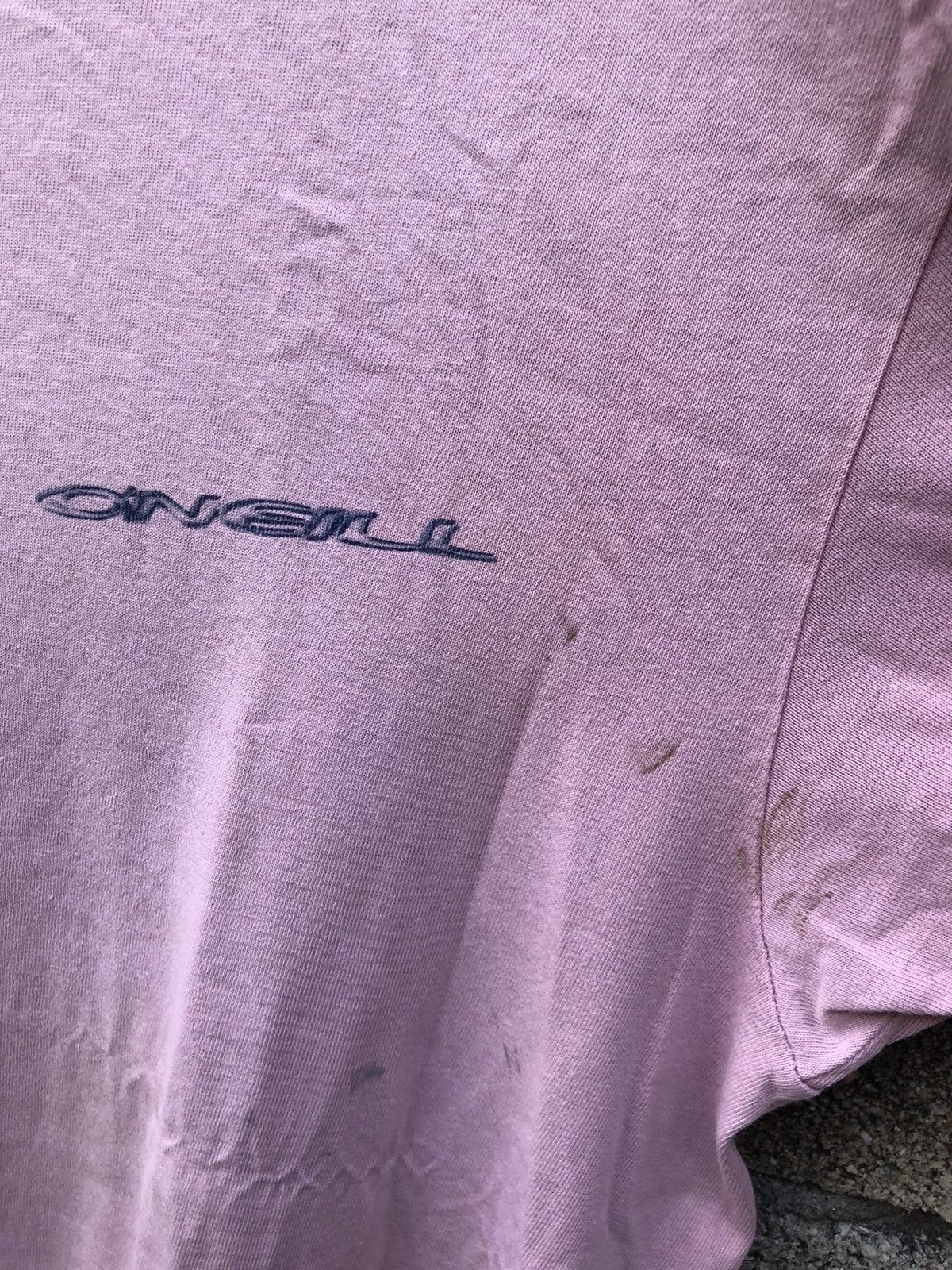 O'Neill × Vintage Vintage 90s O’NEILL,Santa Cruz CALIFORNIA Surfing T-shirt Size US L / EU 52-54 / 3 - 5 Thumbnail