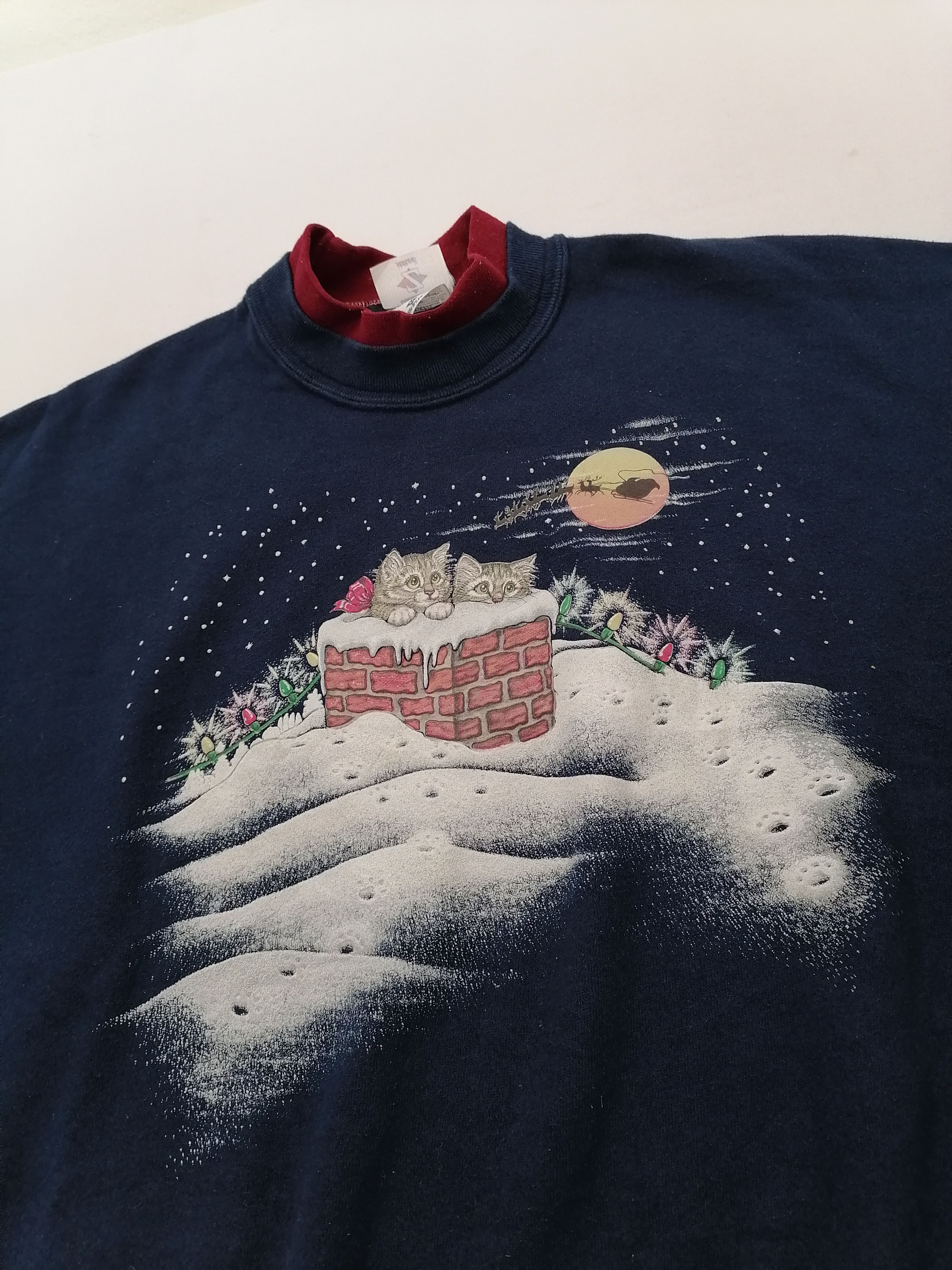 Jerzees × Other Christmas Eve Sweatshirt Size US XL / EU 56 / 4 - 2 Thumbnail