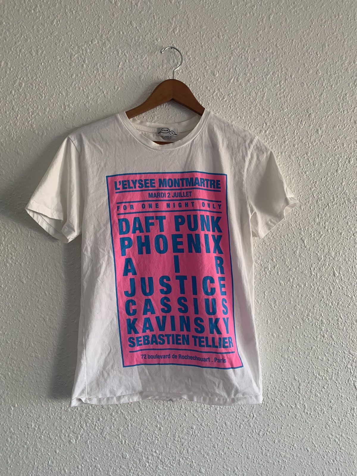 Maison Kitsune Madison Kitsune Daft Punk Paris t shirt | Grailed