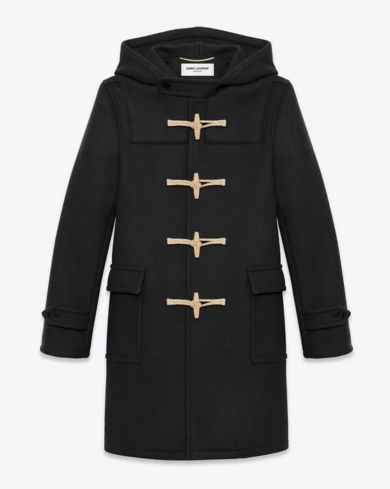 Saint Laurent Paris Runway Duffle Coat Hedi Era Size US XS / EU 42 / 0 - 1 Thumbnail