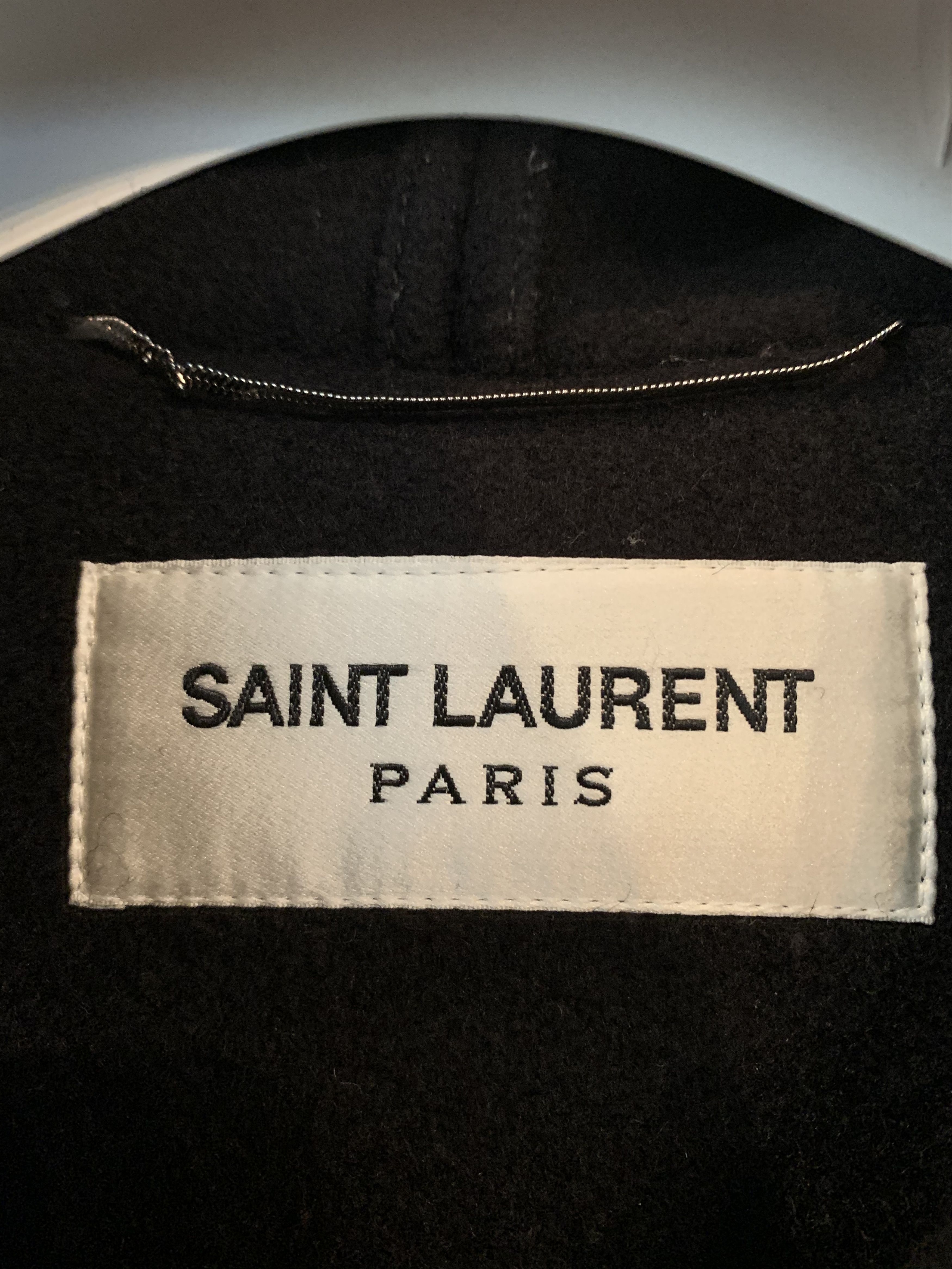 Saint Laurent Paris Runway Duffle Coat Hedi Era Size US XS / EU 42 / 0 - 5 Thumbnail