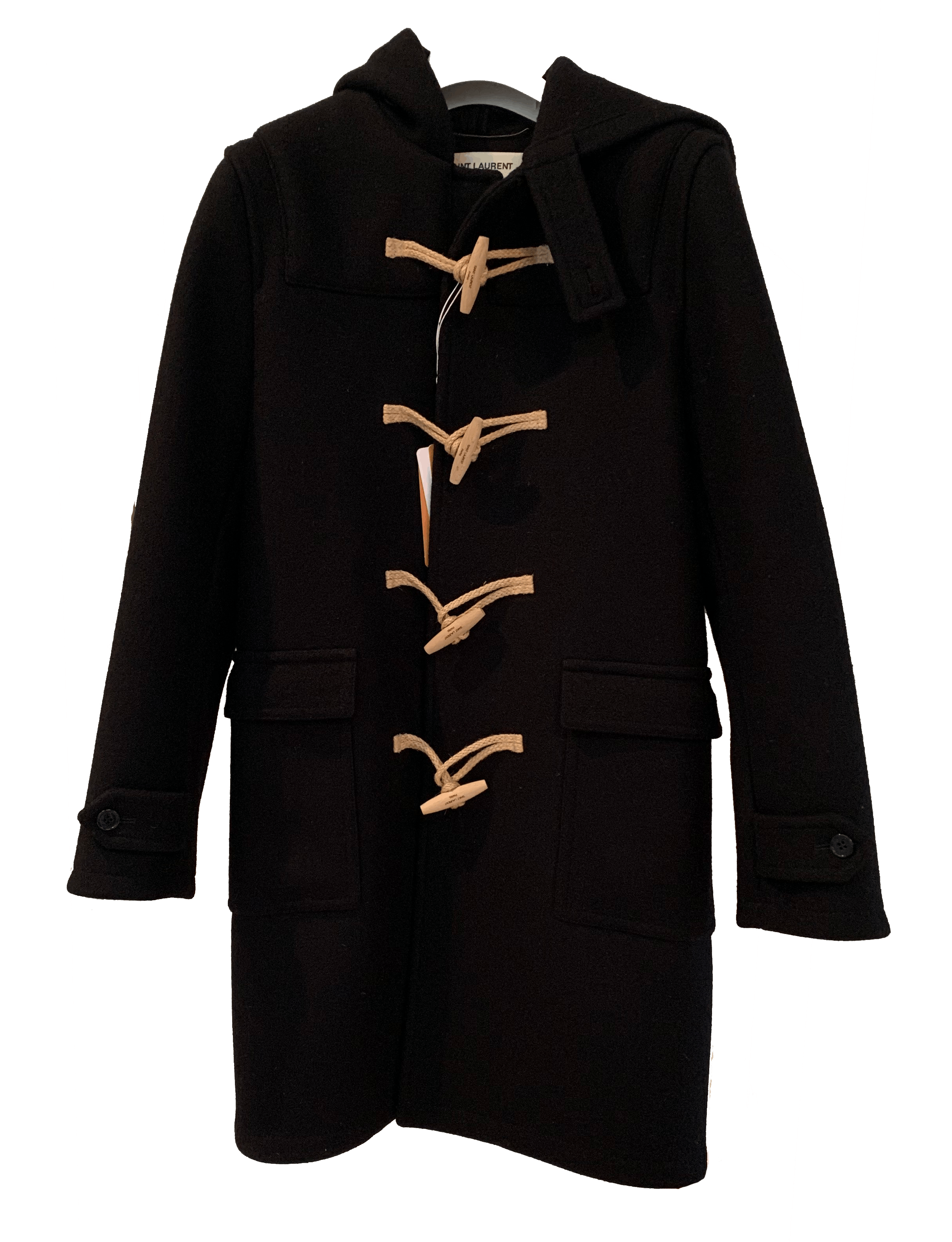 Saint Laurent Paris Runway Duffle Coat Hedi Era Size US XS / EU 42 / 0 - 2 Thumbnail