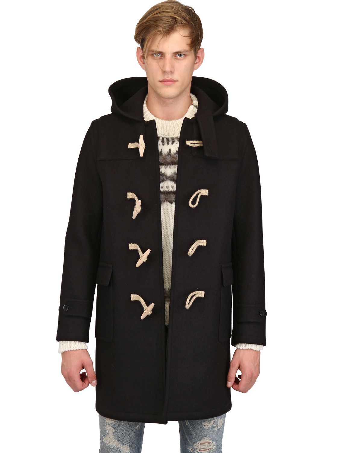 Saint Laurent Paris Runway Duffle Coat Hedi Era Size US XS / EU 42 / 0 - 8 Thumbnail