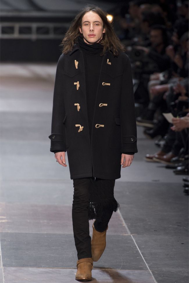 Saint Laurent Paris Runway Duffle Coat Hedi Era Size US XS / EU 42 / 0 - 7 Thumbnail