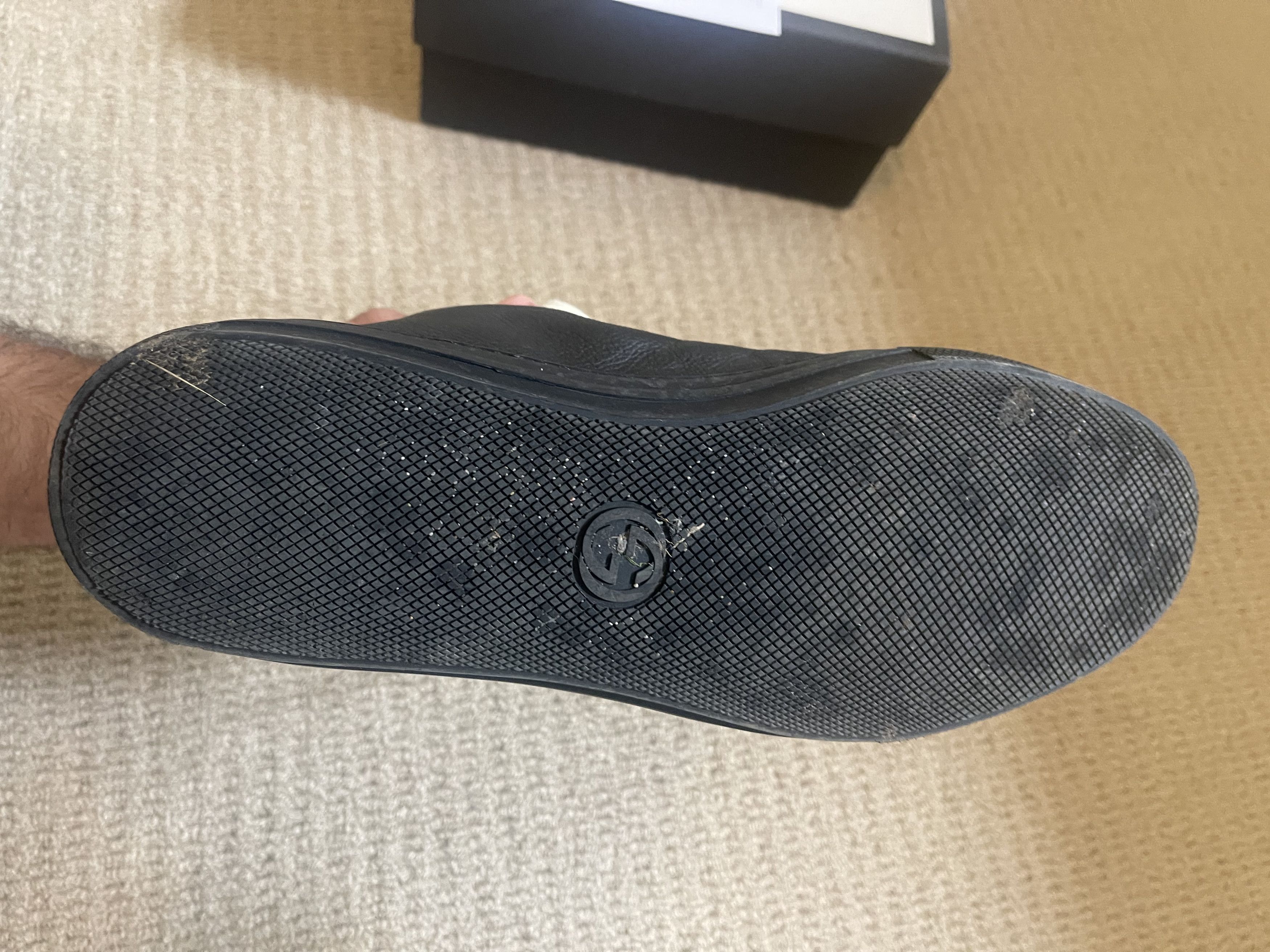 Gucci Black panther leather high tops Size US 10.5 / EU 43-44 - 11 Thumbnail