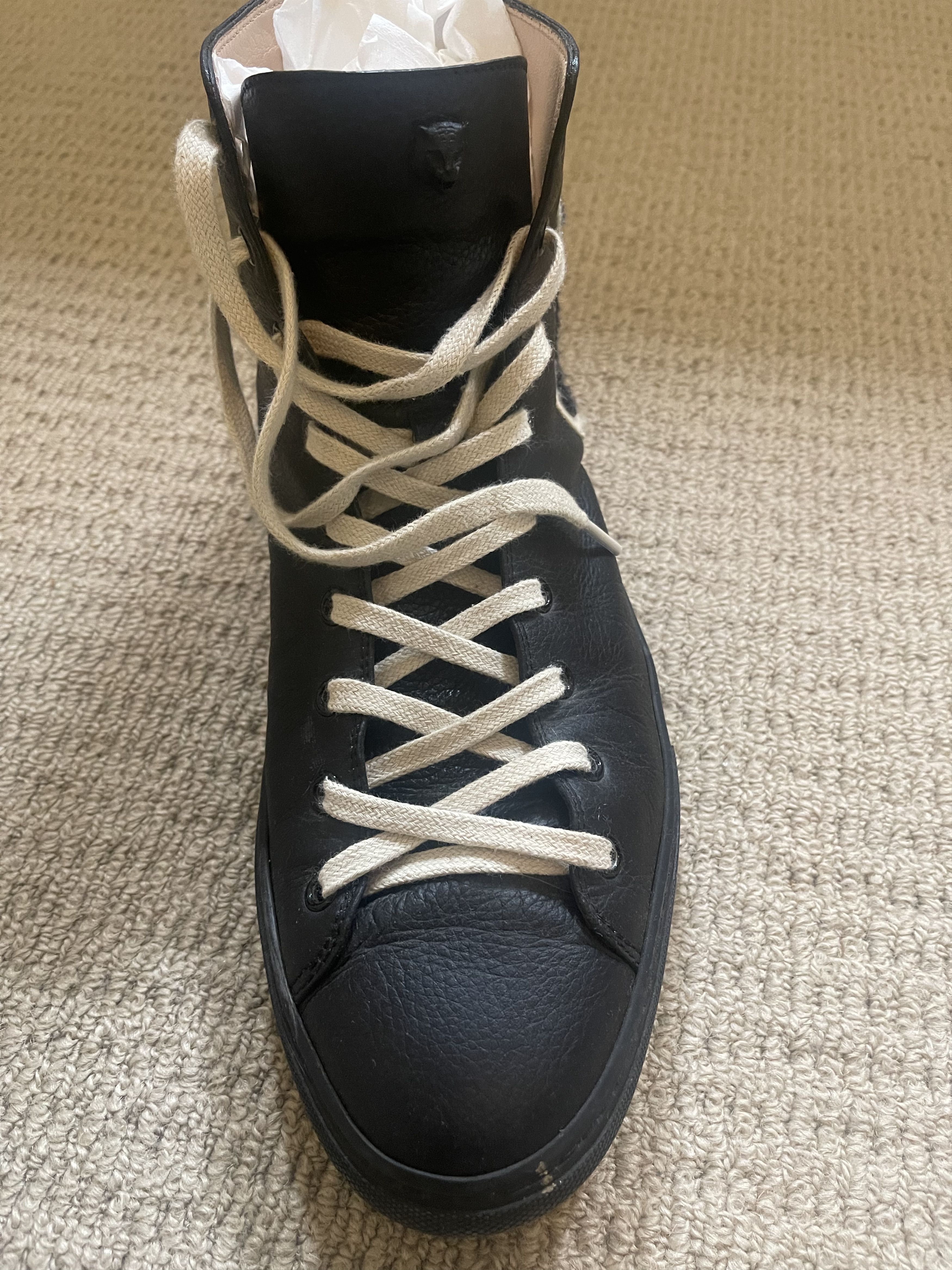 Gucci Black panther leather high tops Size US 10.5 / EU 43-44 - 9 Thumbnail