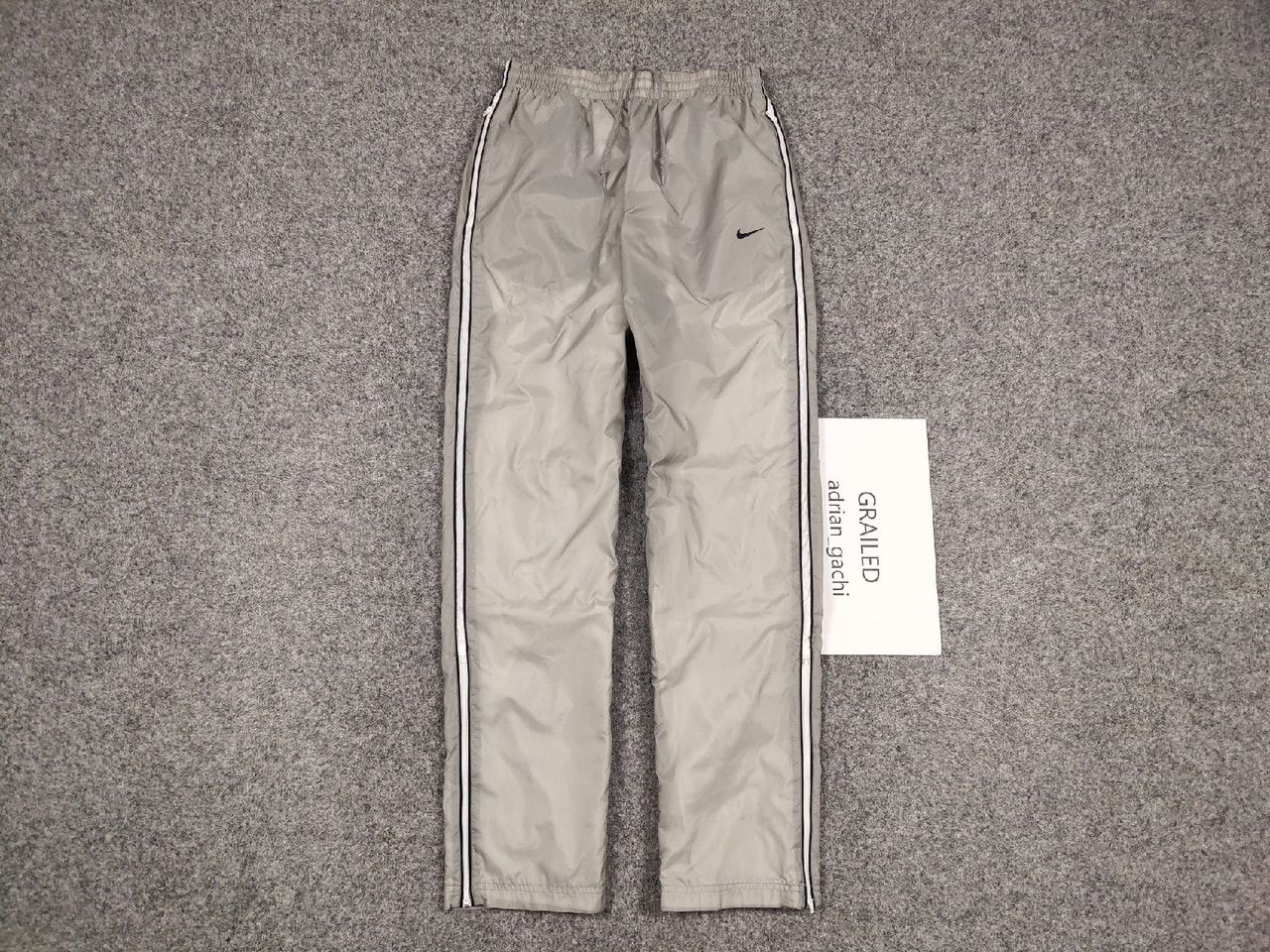 Nike × Streetwear × Vintage Vintage 90's Nike Translucent Logo Nylon ...
