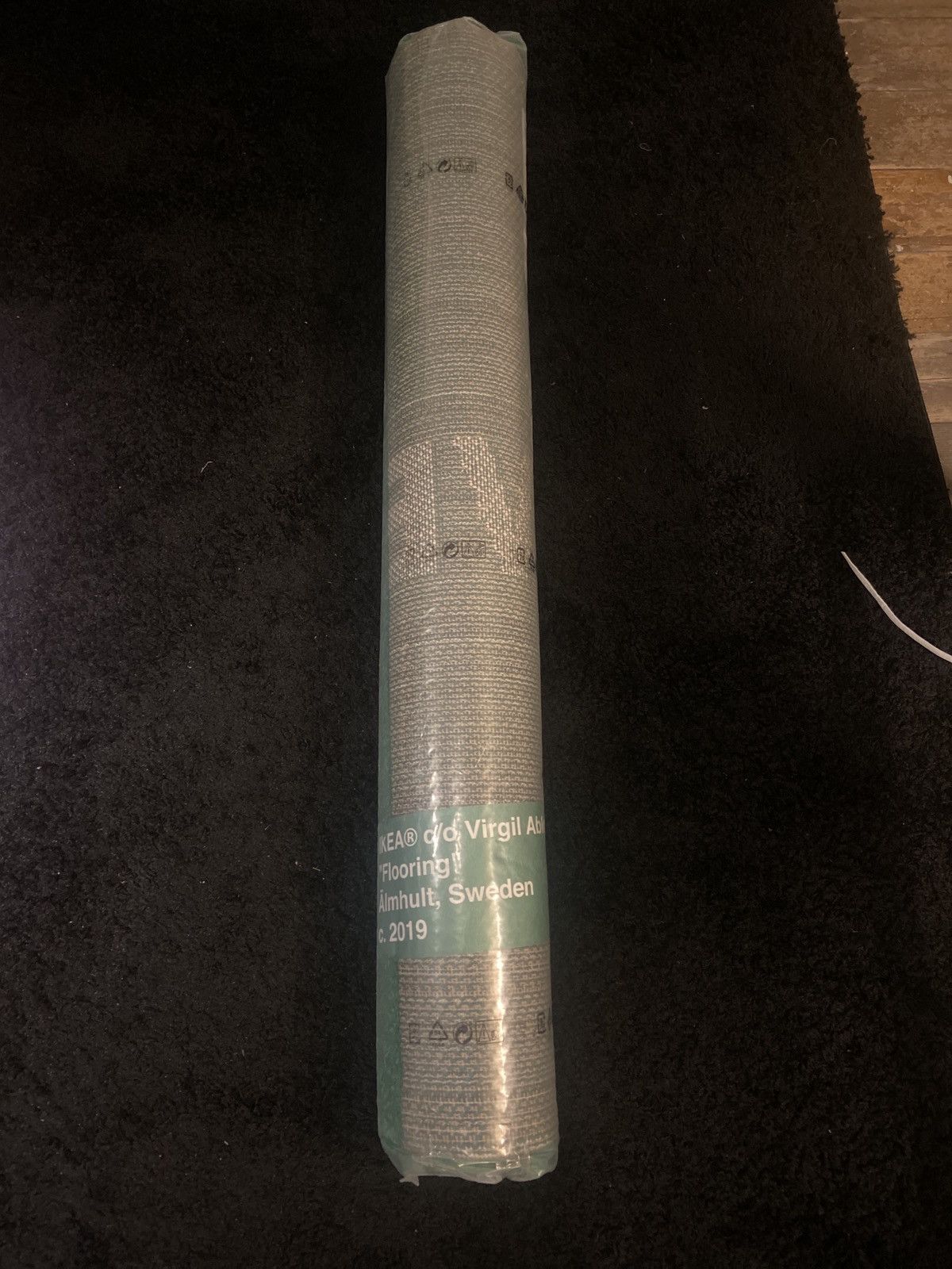 Ikea × Virgil Abloh Virgil Abloh x Ikea Markerad “Wet Grass” Rug | Grailed