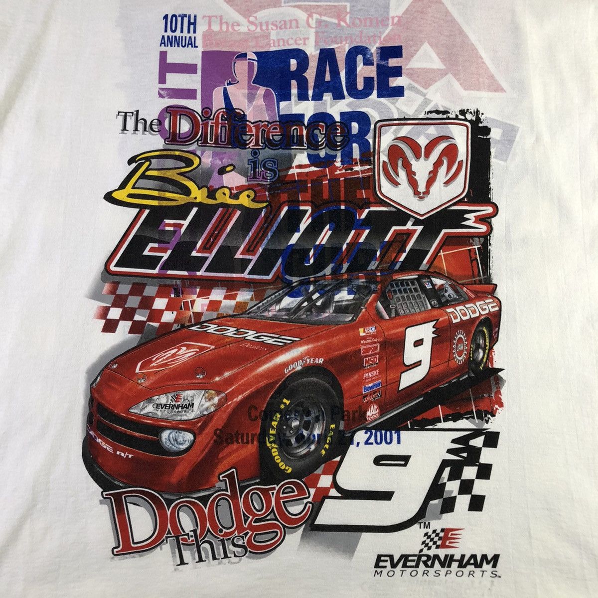 Chase Authentics × NASCAR NASCAR Rare Factory Test Print 1/1 Racing Car Sponsors 2001 Size US XL / EU 56 / 4 - 10 Thumbnail