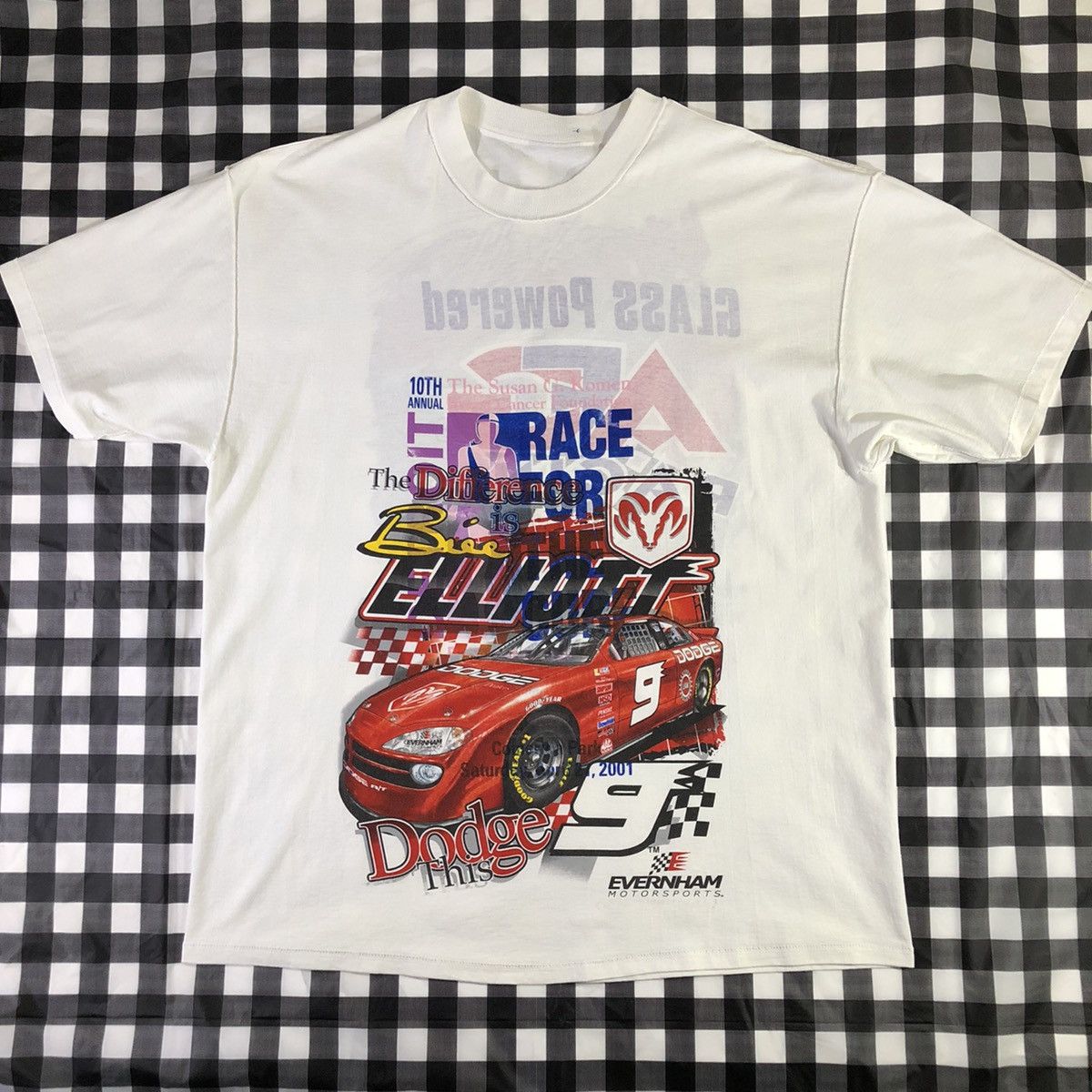 Chase Authentics × NASCAR NASCAR Rare Factory Test Print 1/1 Racing Car Sponsors 2001 Size US XL / EU 56 / 4 - 3 Thumbnail