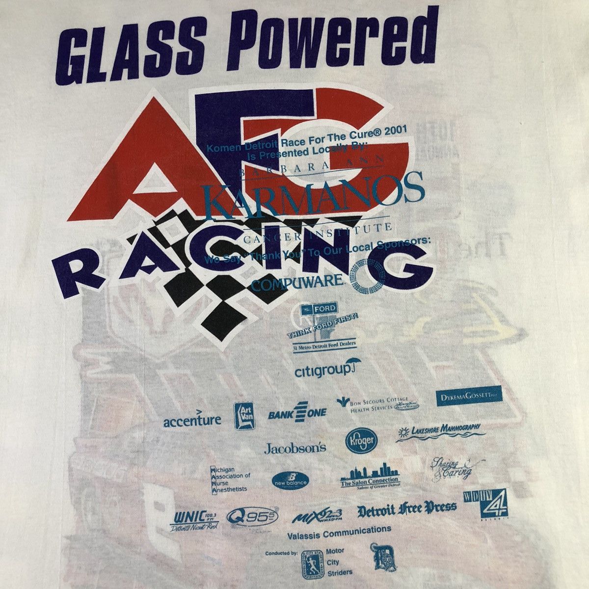 Chase Authentics × NASCAR NASCAR Rare Factory Test Print 1/1 Racing Car Sponsors 2001 Size US XL / EU 56 / 4 - 6 Thumbnail