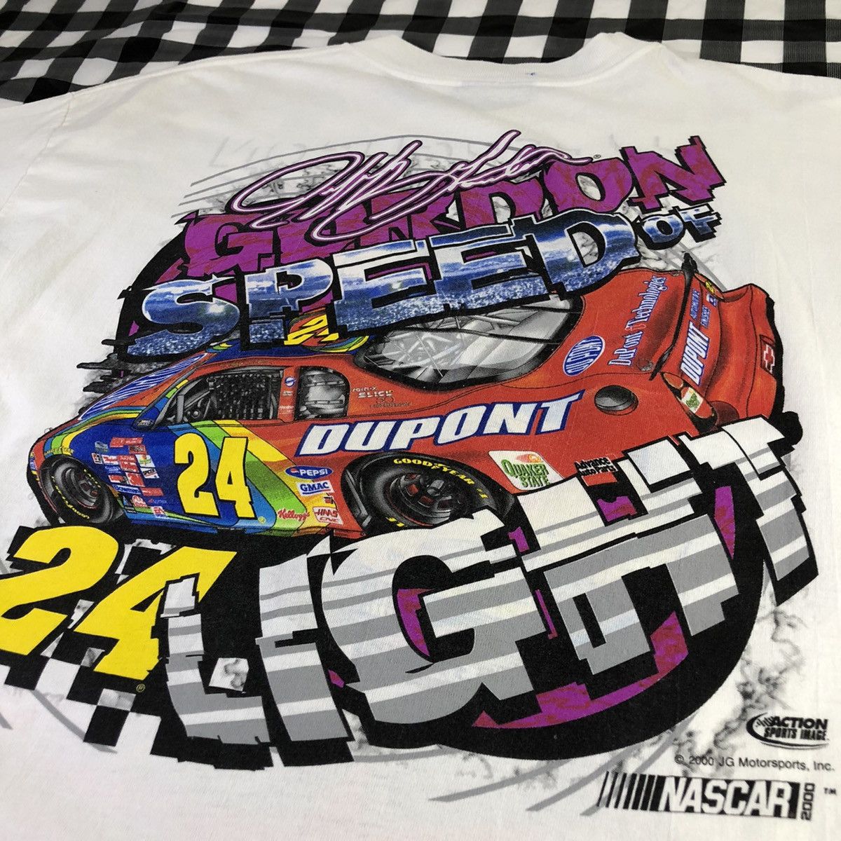 Chase Authentics × NASCAR NASCAR Rare Factory Test Print 1/1 Racing Car Sponsors 2001 Size US XL / EU 56 / 4 - 7 Thumbnail