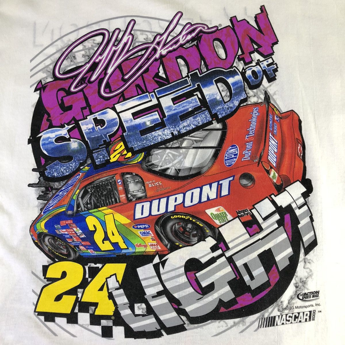 Chase Authentics × NASCAR NASCAR Rare Factory Test Print 1/1 Racing Car Sponsors 2001 Size US XL / EU 56 / 4 - 8 Thumbnail
