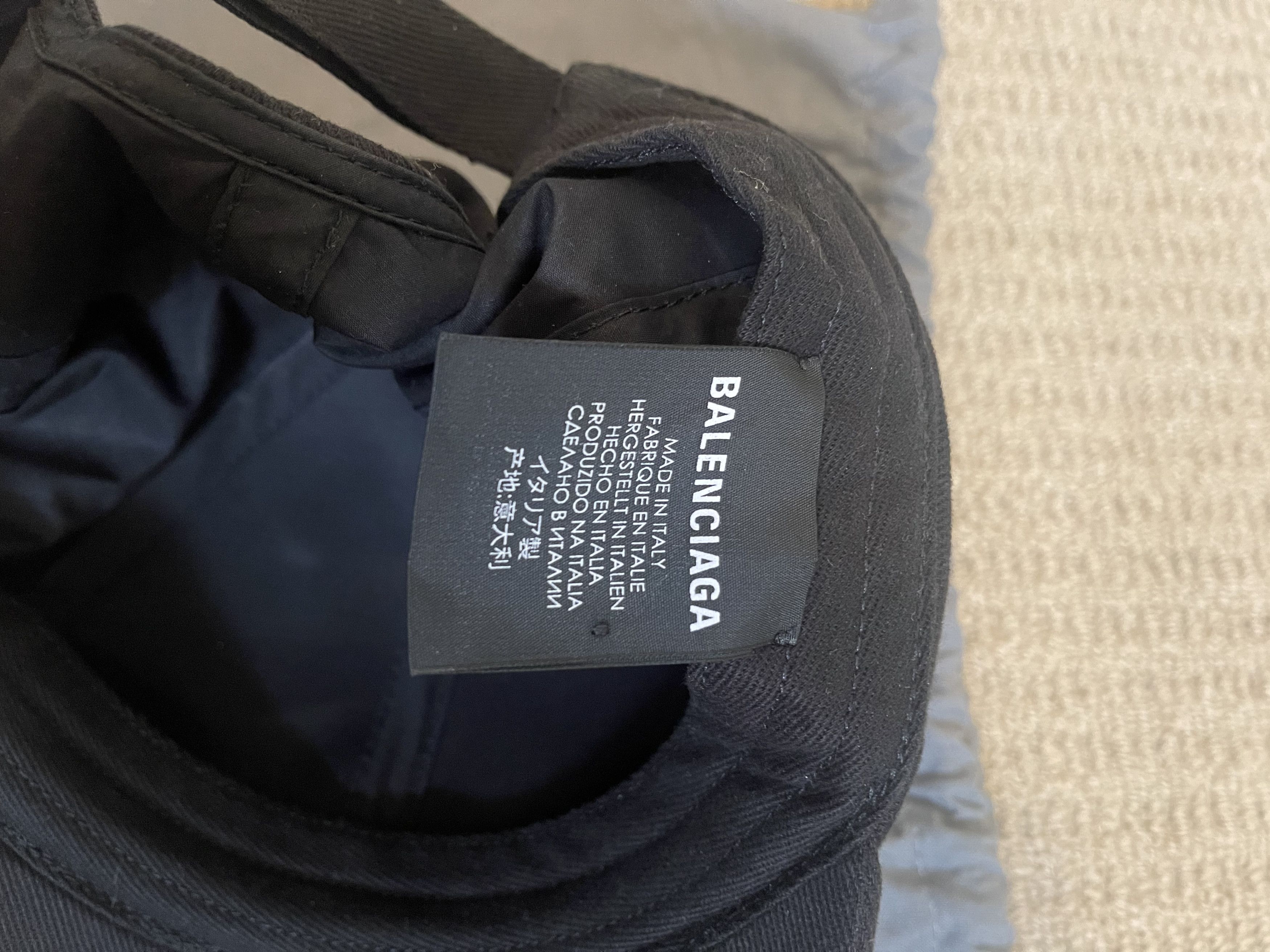 Balenciaga Logo hat Size ONE SIZE - 11 Thumbnail