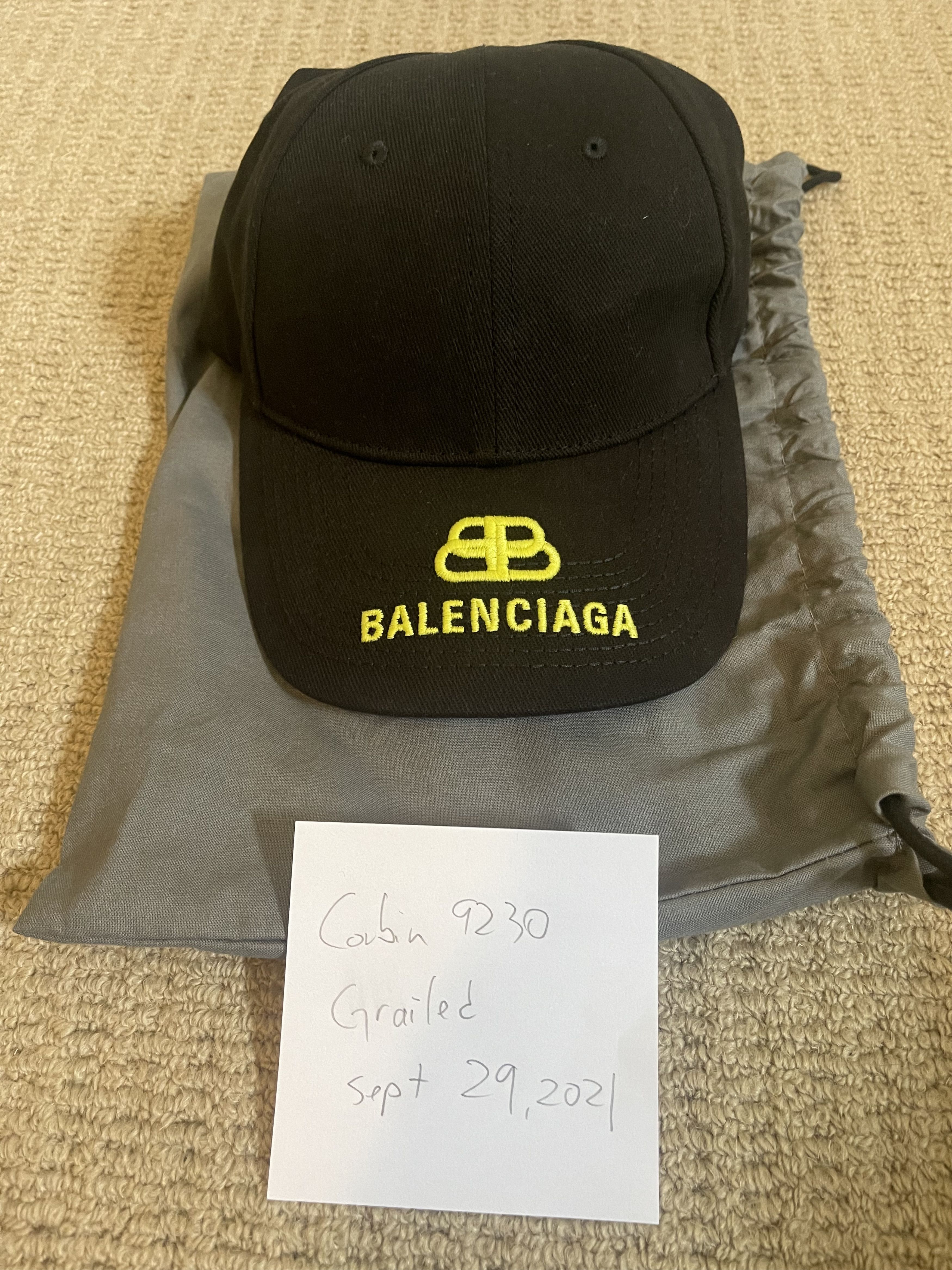 Balenciaga Logo hat Size ONE SIZE - 1 Thumbnail