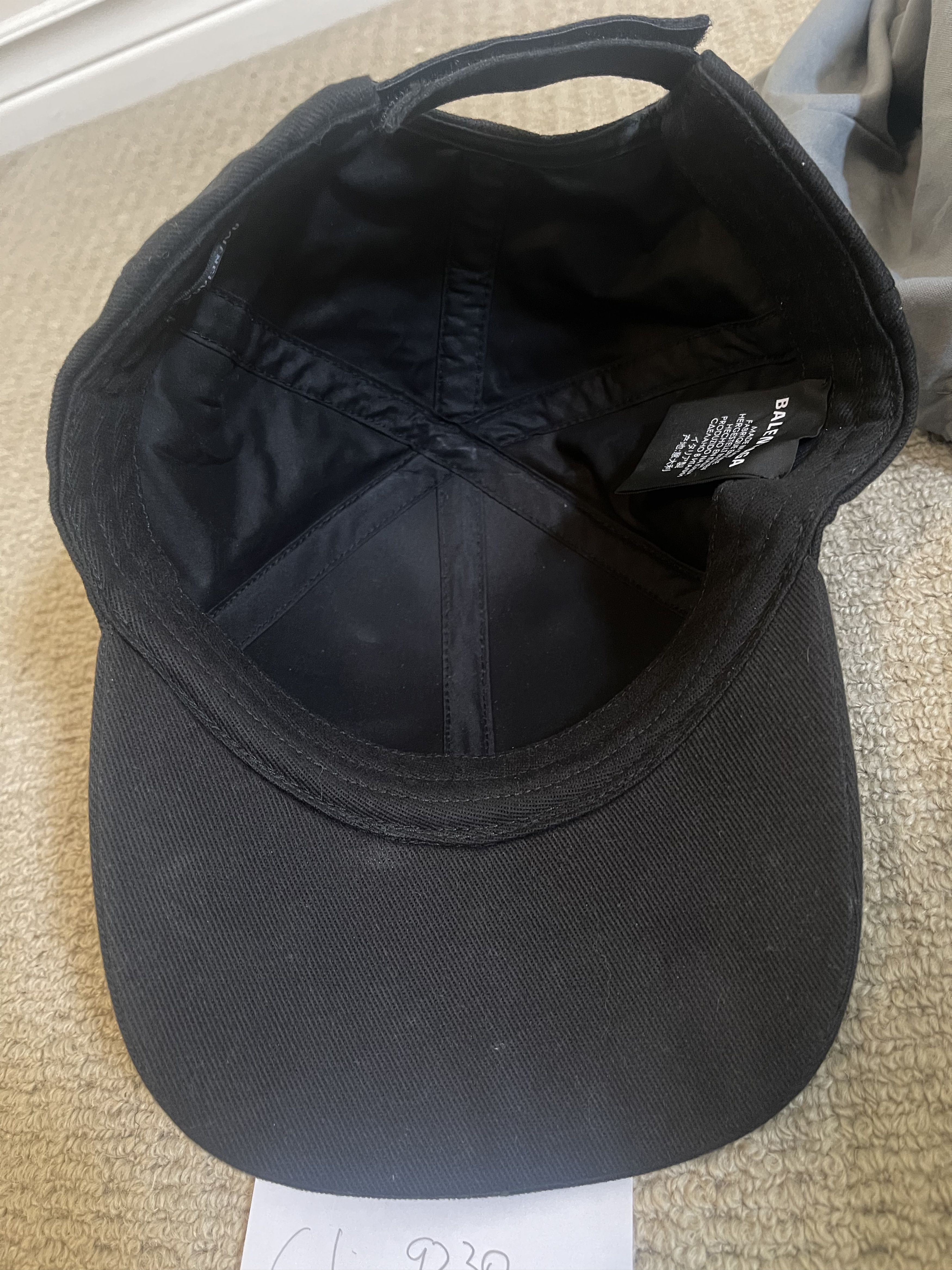 Balenciaga Logo hat Size ONE SIZE - 3 Thumbnail