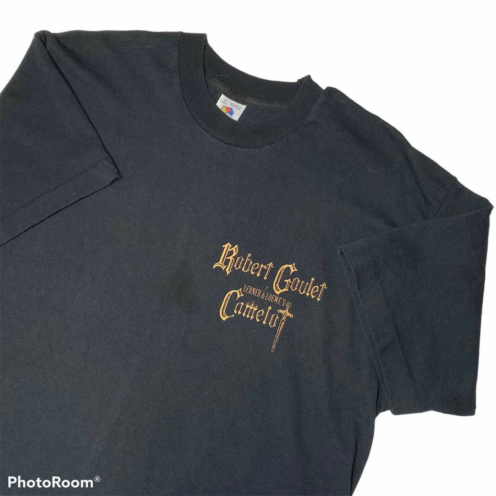 Fruit Of The Loom Vintage Camelot T Shirt 90 Large Robert Goulet  