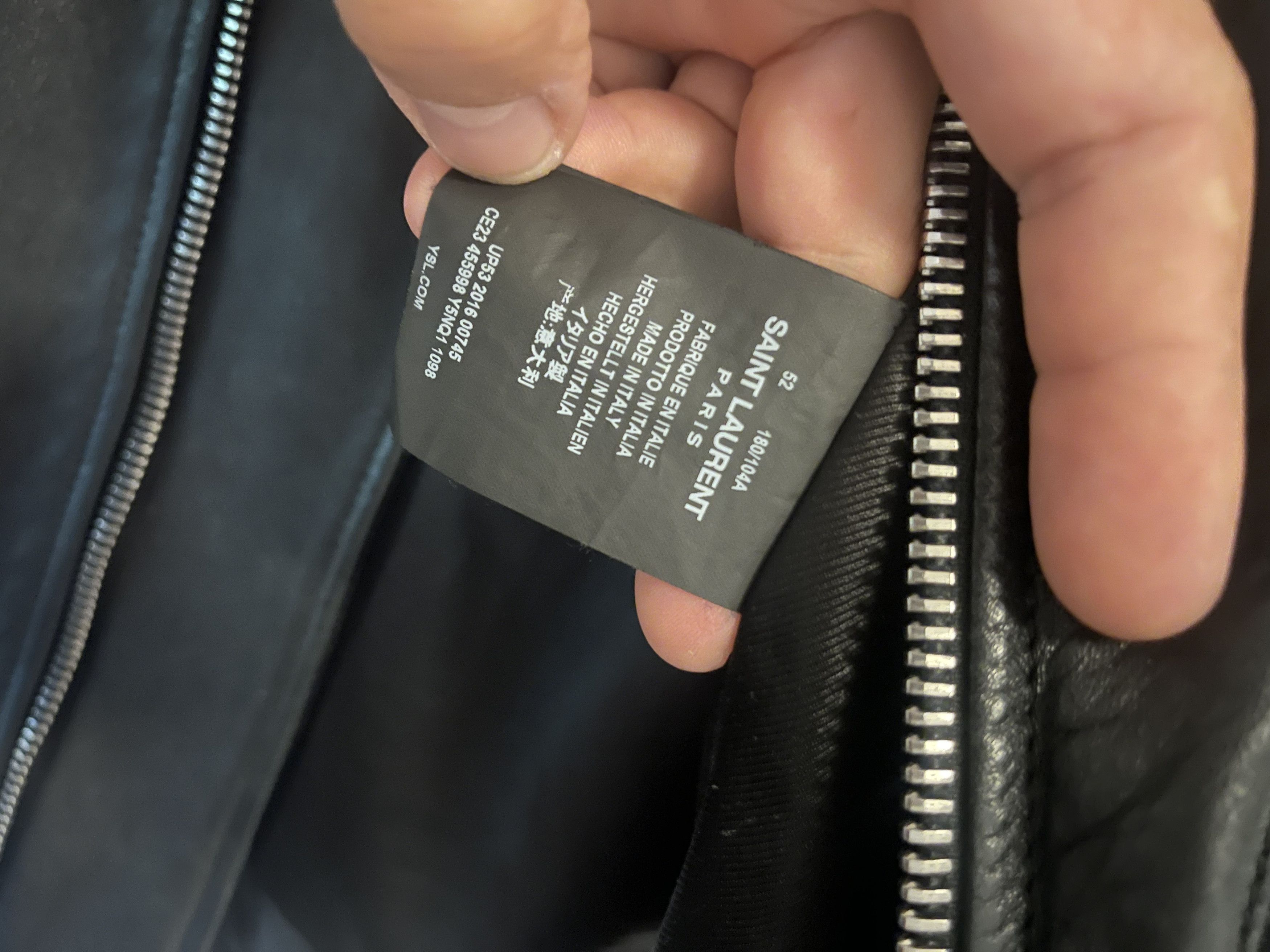 Saint Laurent Paris Blood luster Size US L / EU 52-54 / 3 - 14 Thumbnail